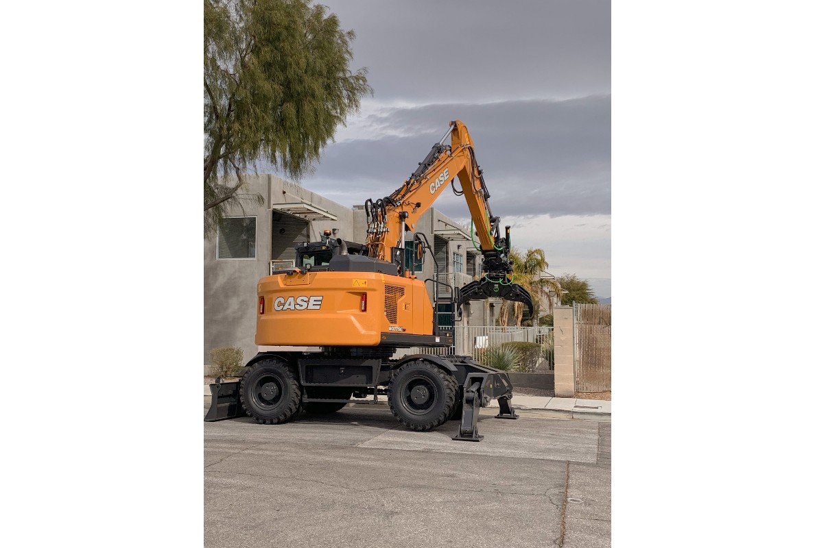CASE WX175E SR Wheeled Excavator 2