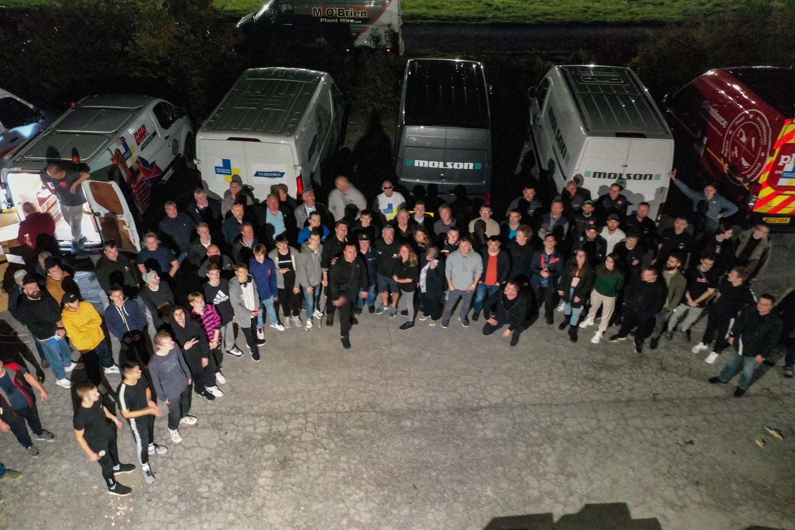 A successful 1,200-mile-long journey of the hire industry: The Plant and Hire Aid Alliance' convoy delivered 1,500 boxes of donations for Ukraine
