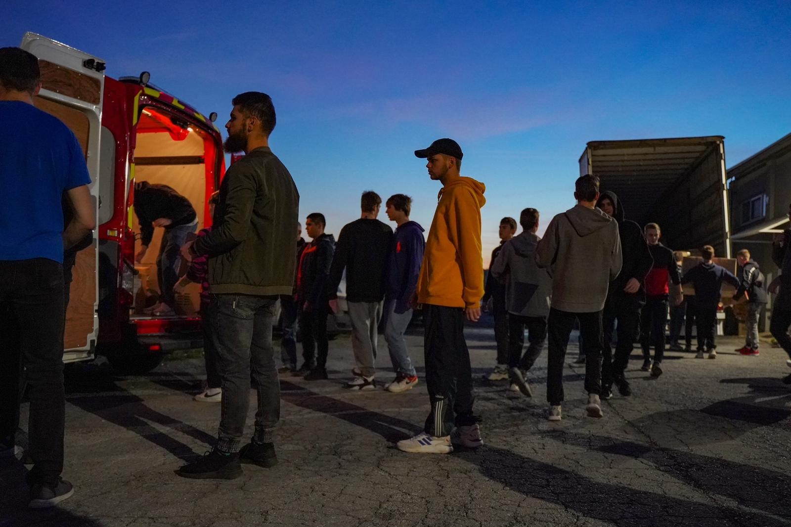 A successful 1,200-mile-long journey of the hire industry: The Plant and Hire Aid Alliance' convoy delivered 1,500 boxes of donations for Ukraine