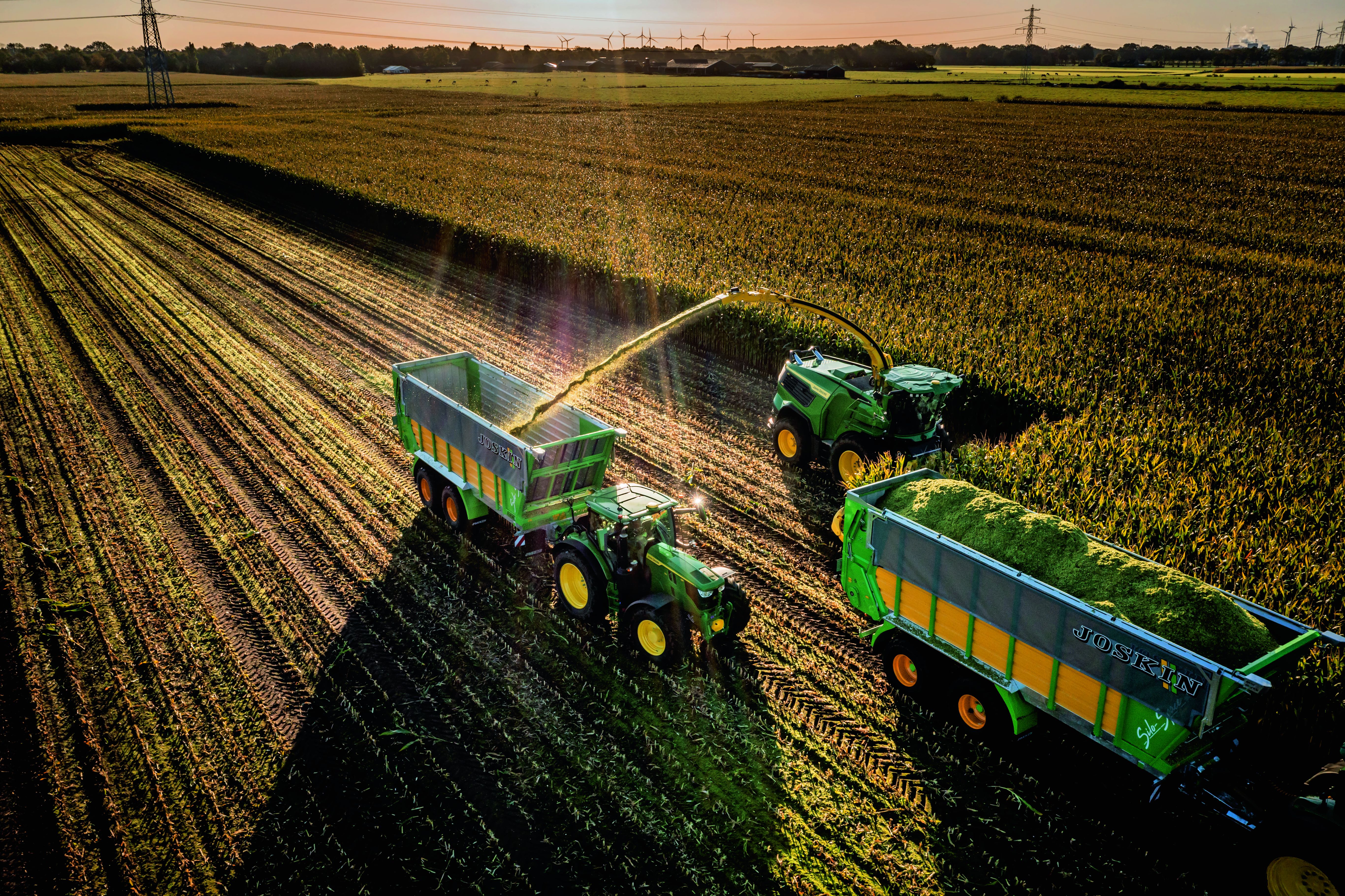 John Deee F9 1000 Self-Propelled Forage Harvester
