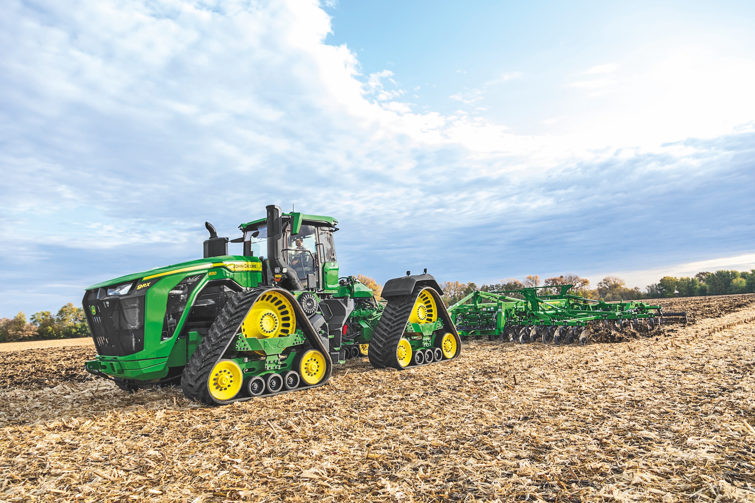 John Deere 9RX 830 with 2730 Combination Ripper