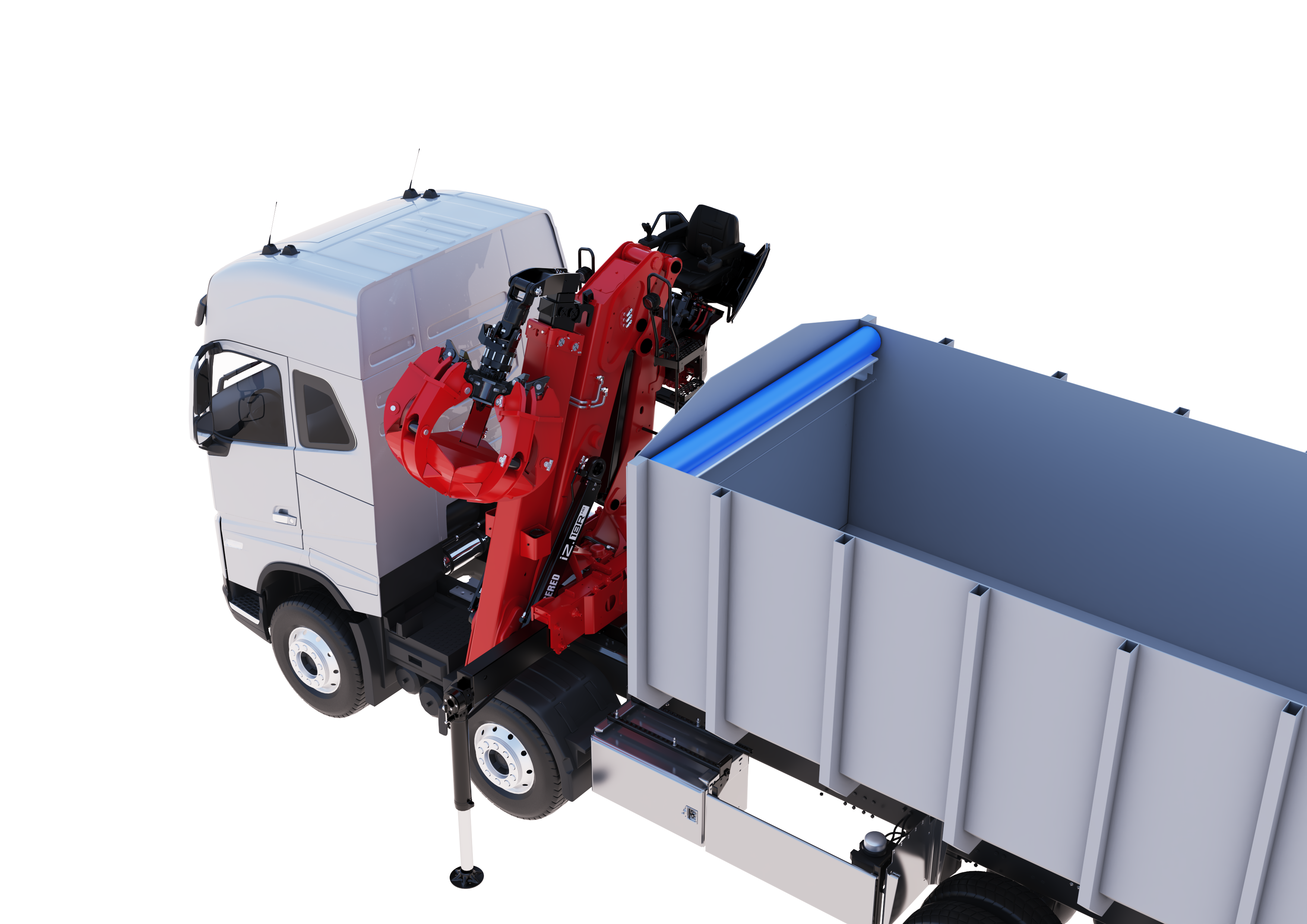 Hiab JONSERED iZ.18R HD recycling crane