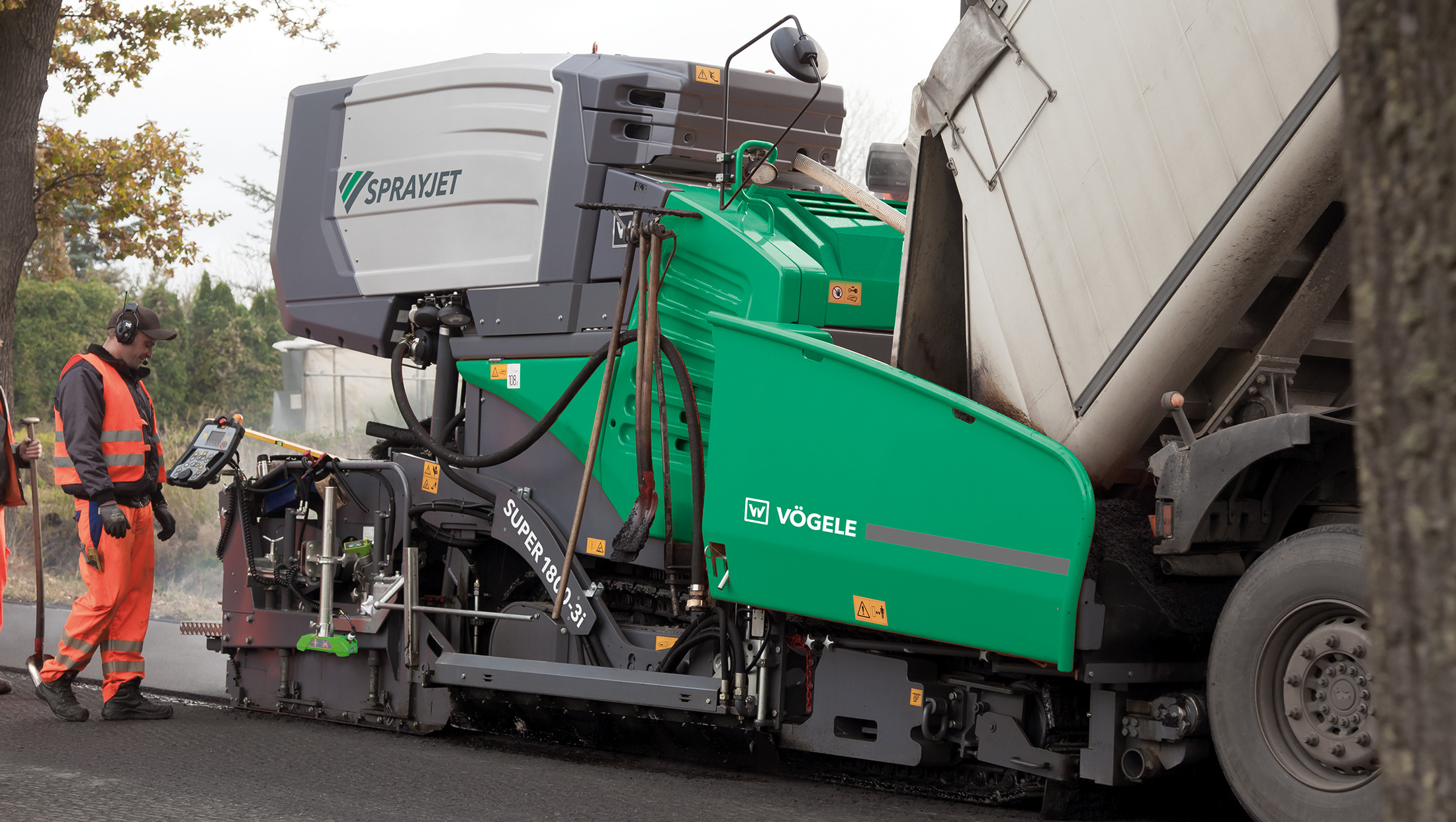 InLine Pave and SprayJet from Vögele