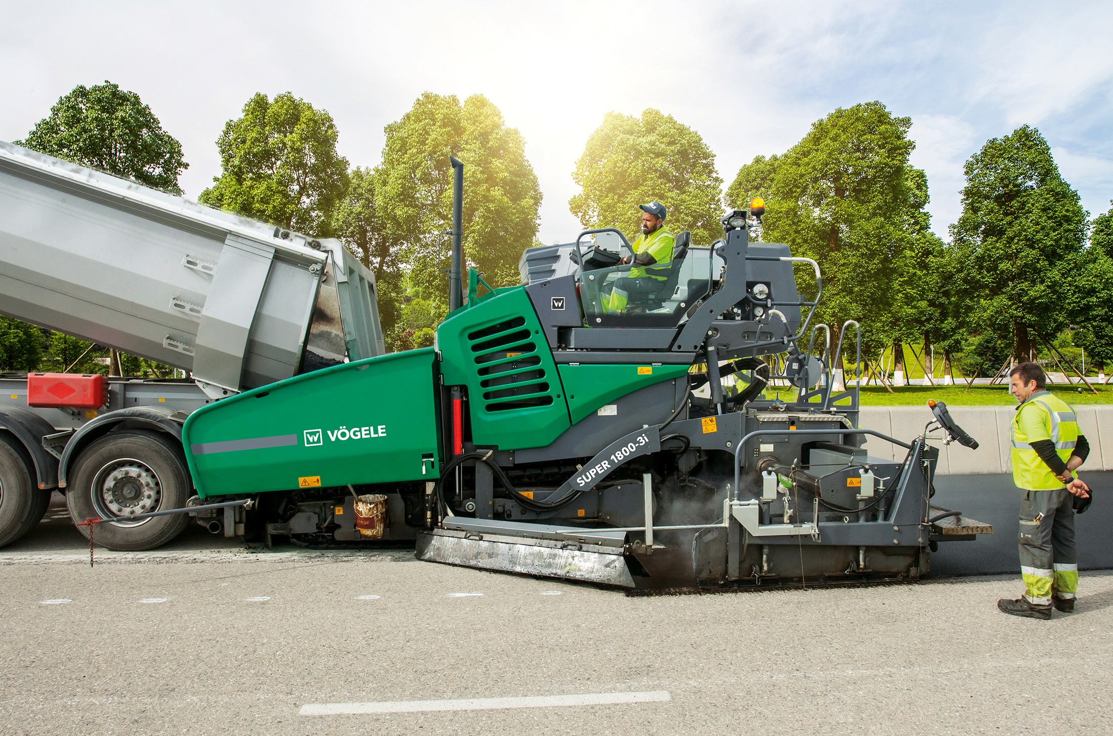 InLine Pave and SprayJet from Vögele