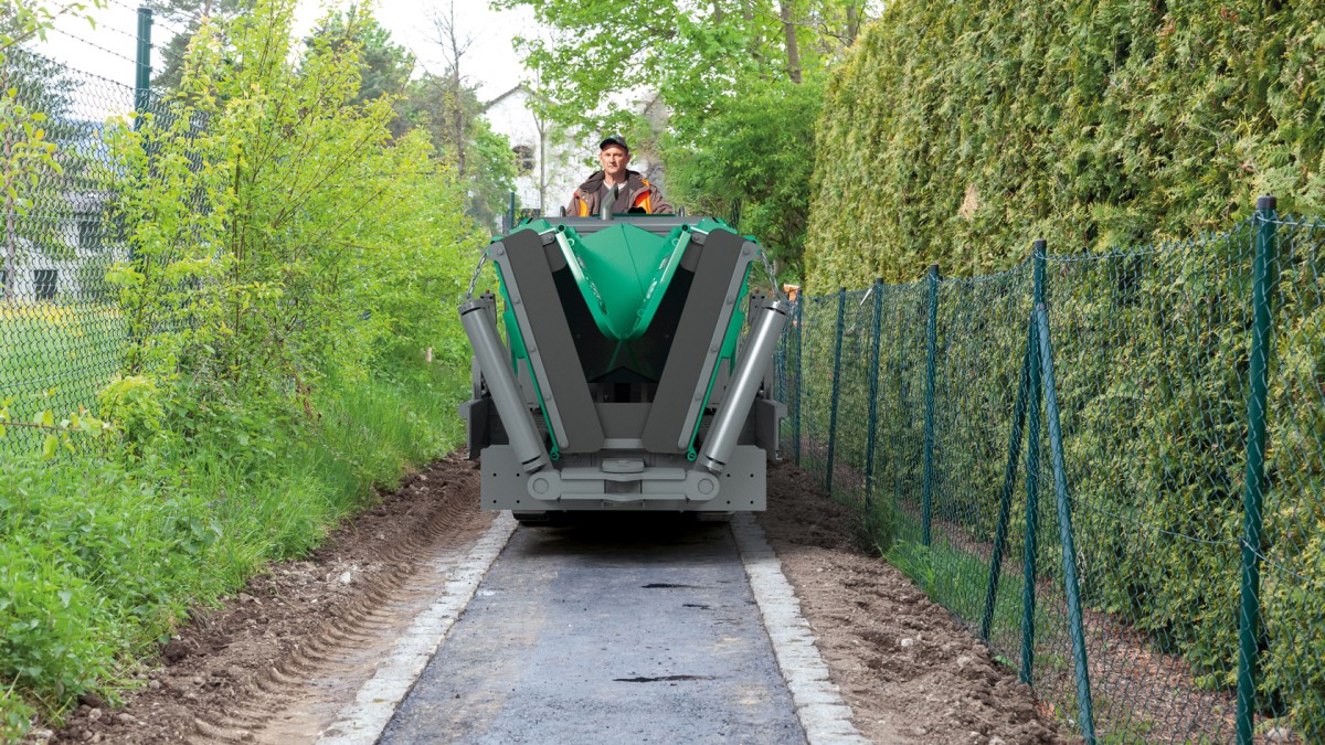  Market launch for new mini road paver 