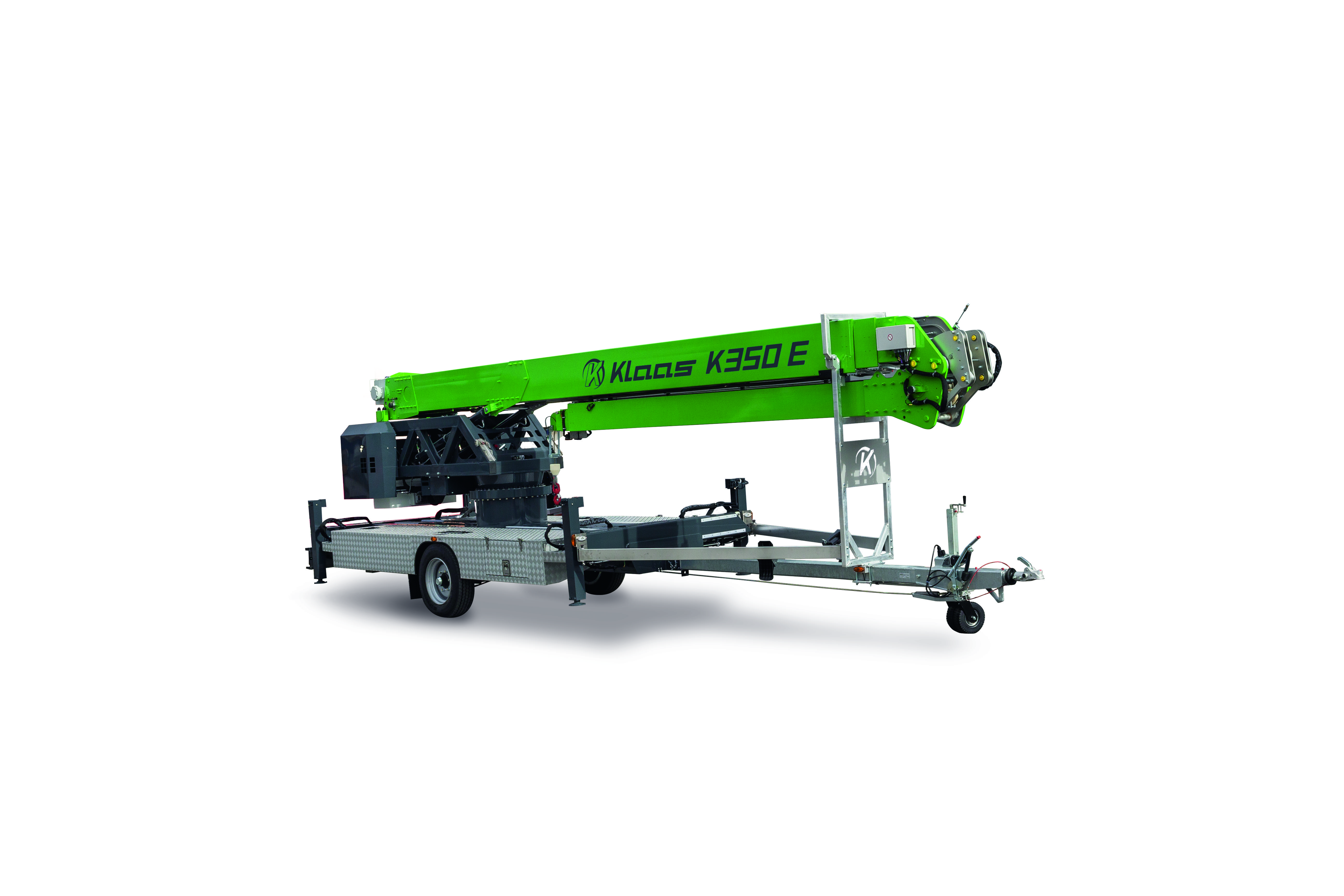 Klaas K350 E trailer crane