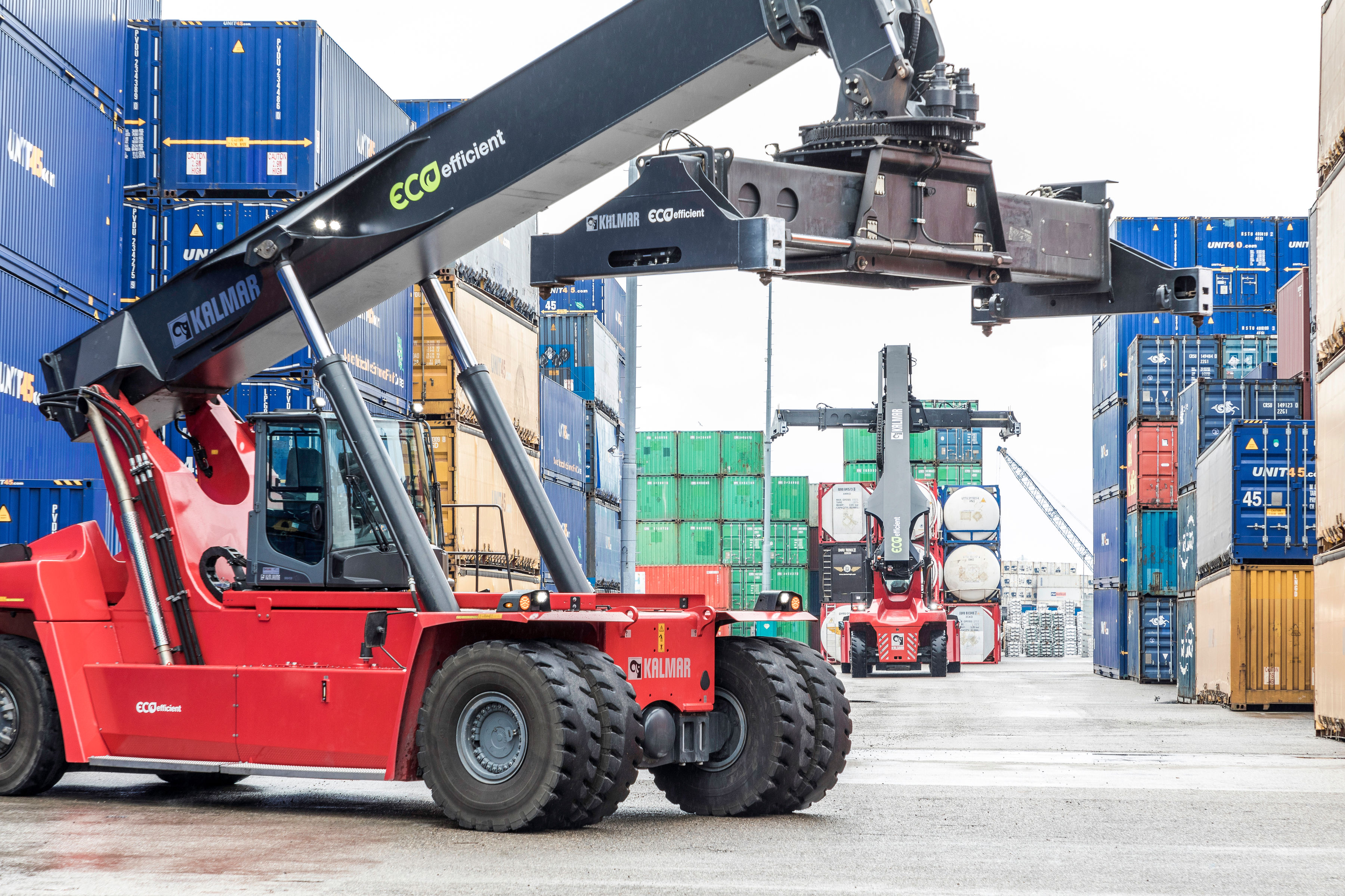 Kalmar Eco Reachstacker