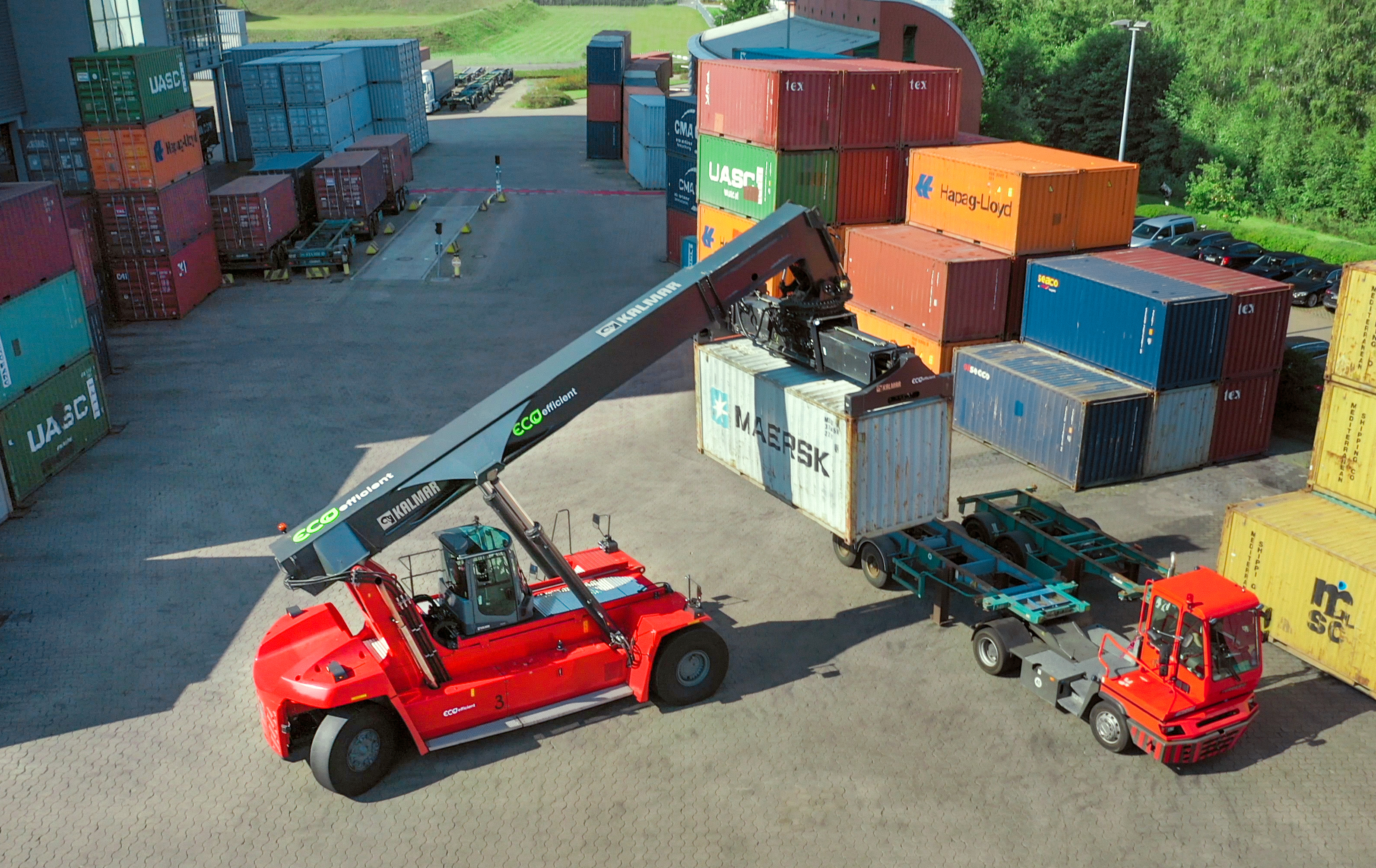 Kalmar Eco Reachstacker