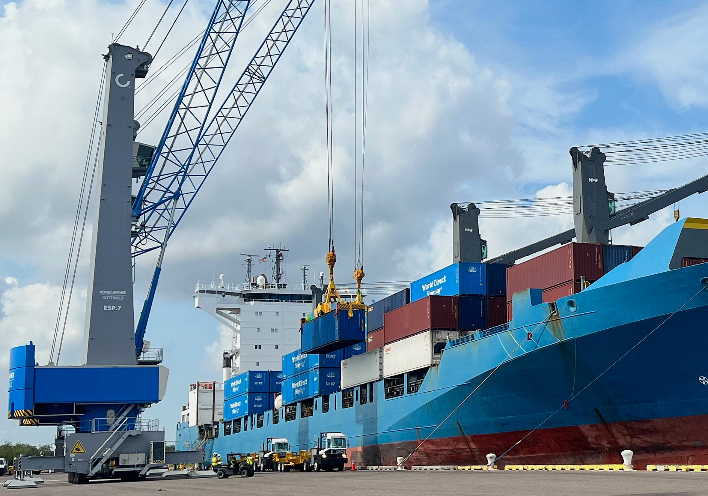 Konecranes Gottwald ESP.7 Mobile Harbor Crane