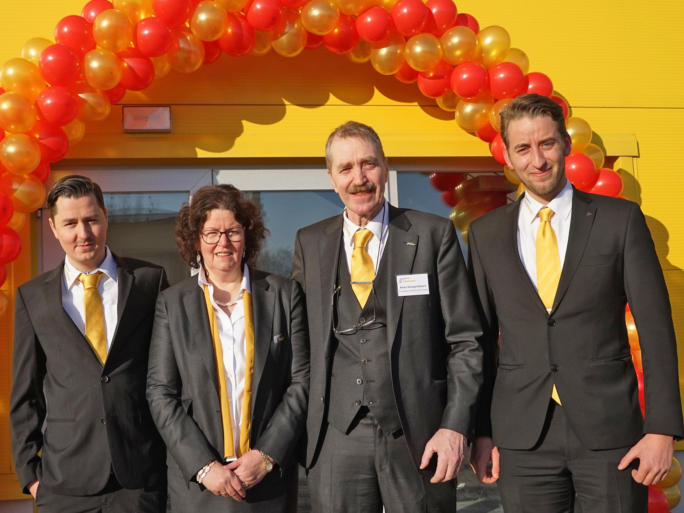 The Hoogendoorn family, founders and 2nd generation owners of the Keestrack Group