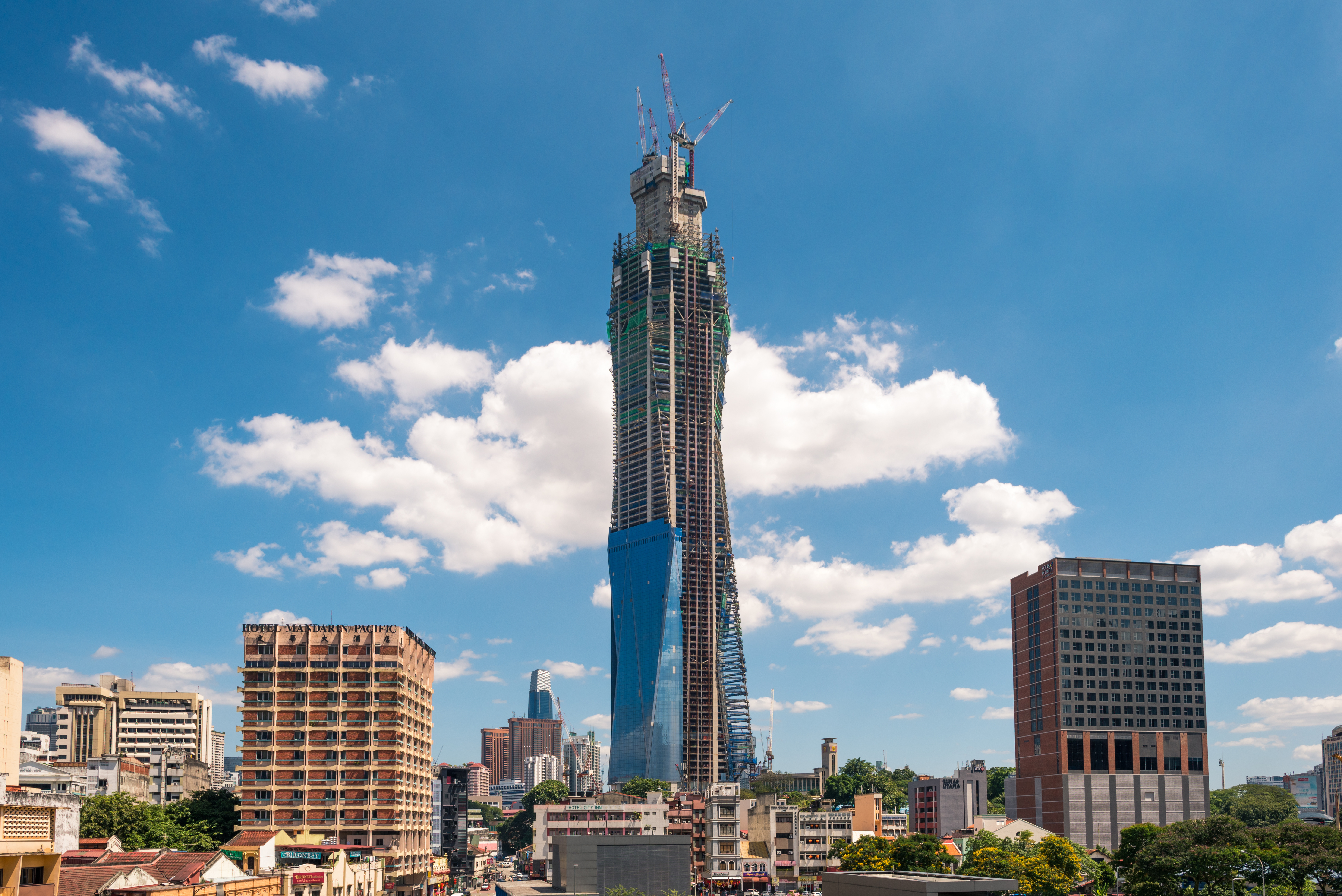 Eurotec machines keep South East Asia’s tallest building on track