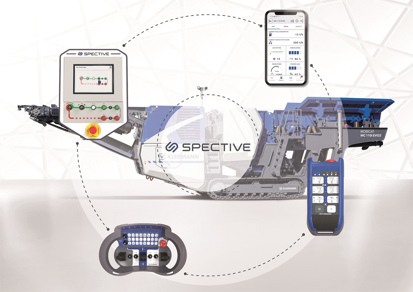 The components of the Kleemann operating concept SPECTIVE are perfectly tuned to one another.