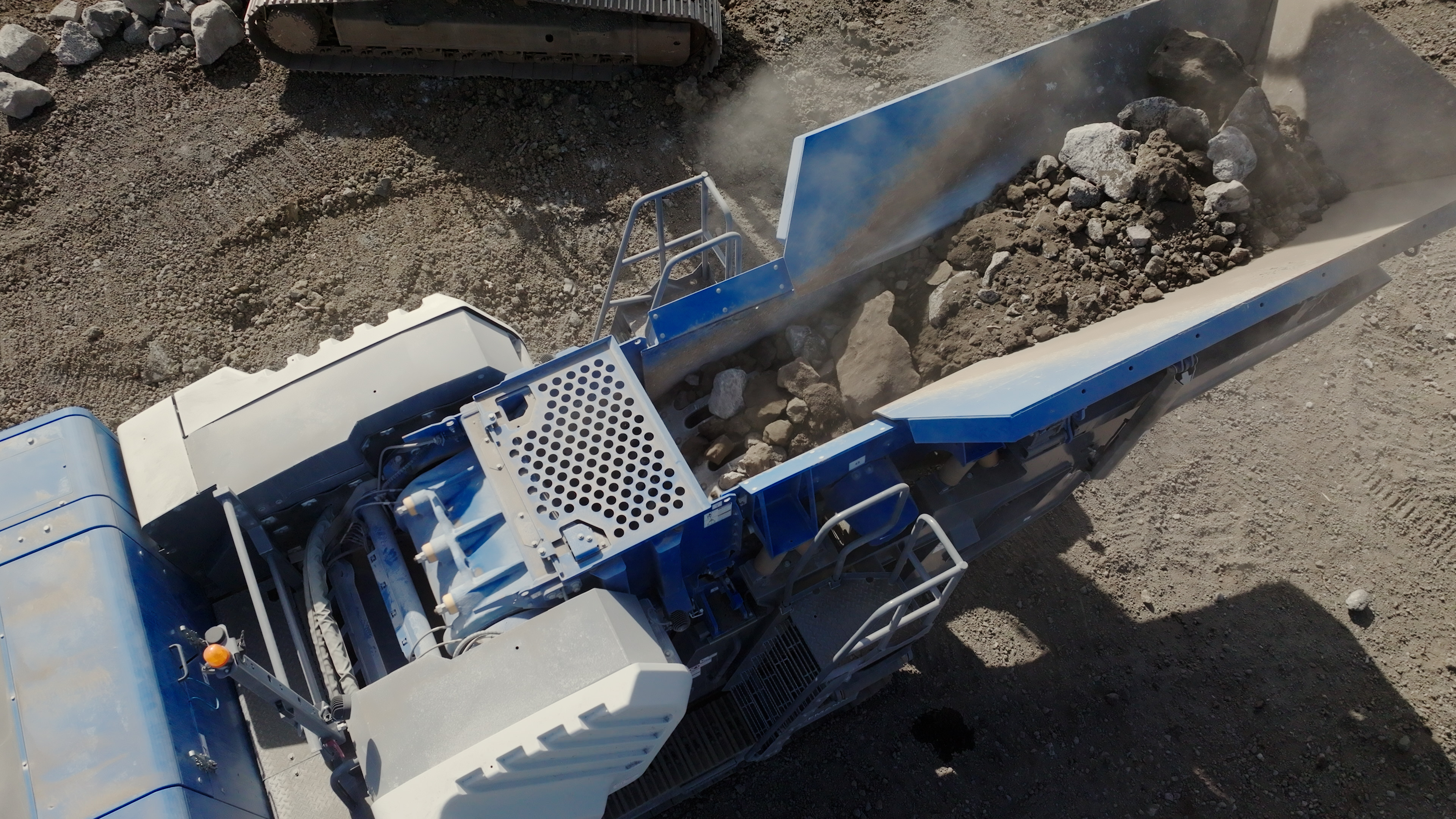 The particularly rugged, reliable and simultaneously powerful MOBICAT MC 110i EVO2 from Kleemann ideally fulfils the challenging requirements.