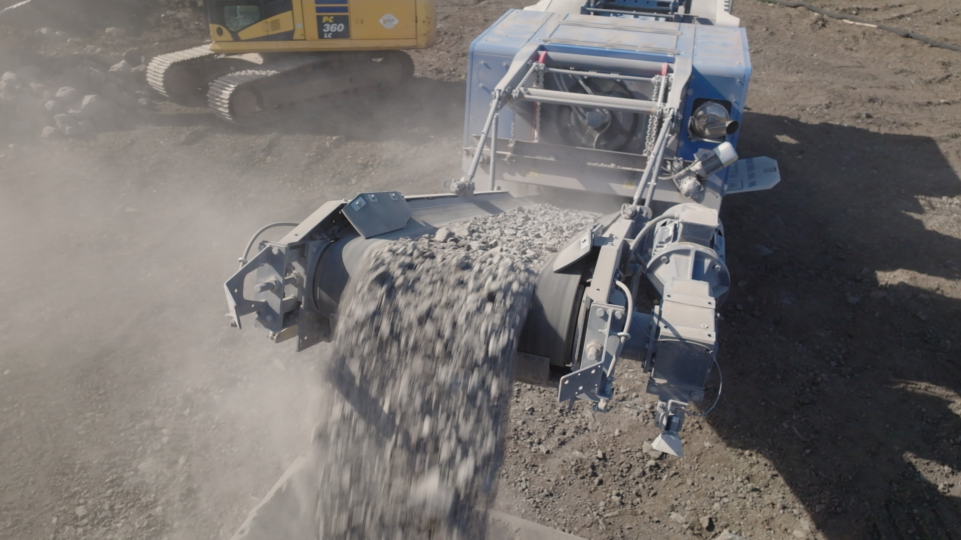 The particularly rugged, reliable and simultaneously powerful MOBICAT MC 110i EVO2 from Kleemann ideally fulfils the challenging requirements.