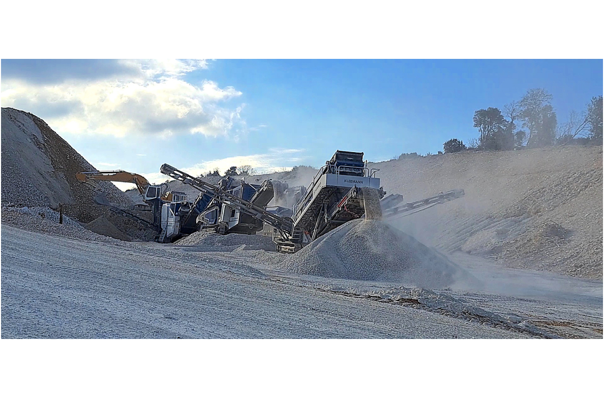 Plant train performs impressively in limestone in Greece