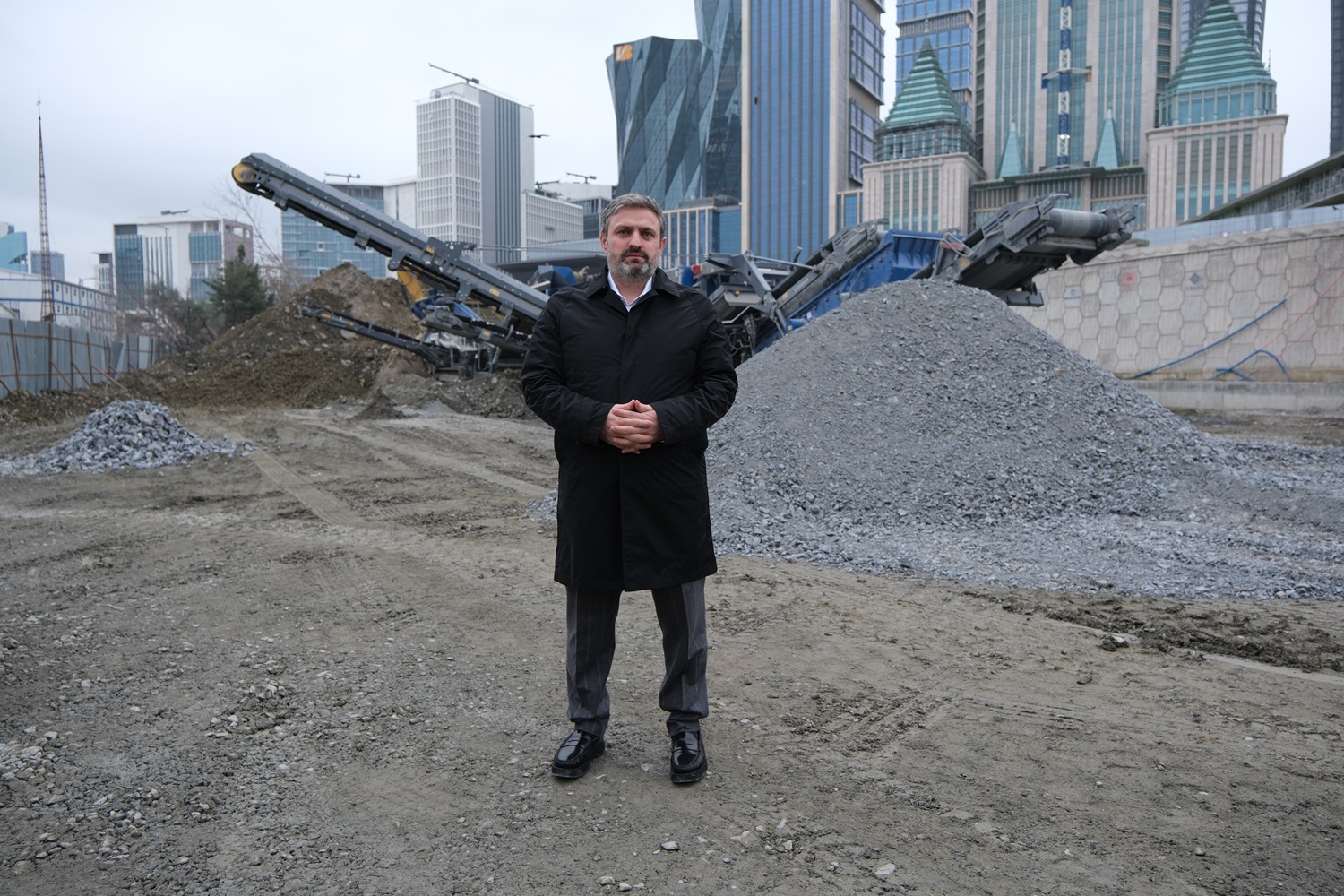 Feyzullah Kahraman, Managing Director of Safir Proje, is very happy with his new Kleemann plants