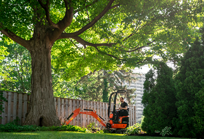 Kubota U10-5 in action