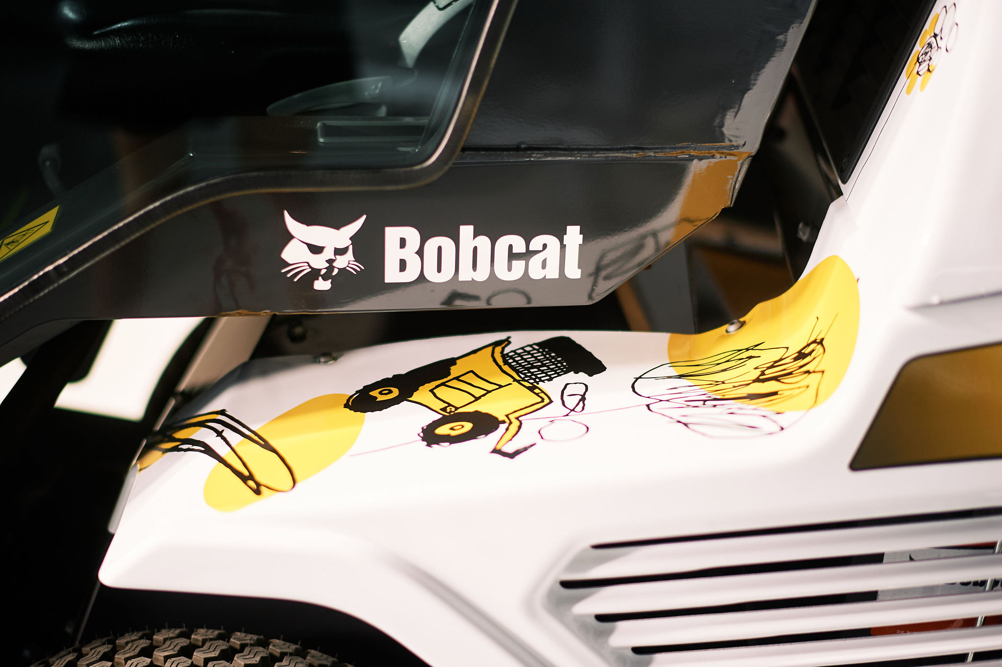 Bobcat L28 children's artwork <br> Image source: Doosan Bobcat EMEA