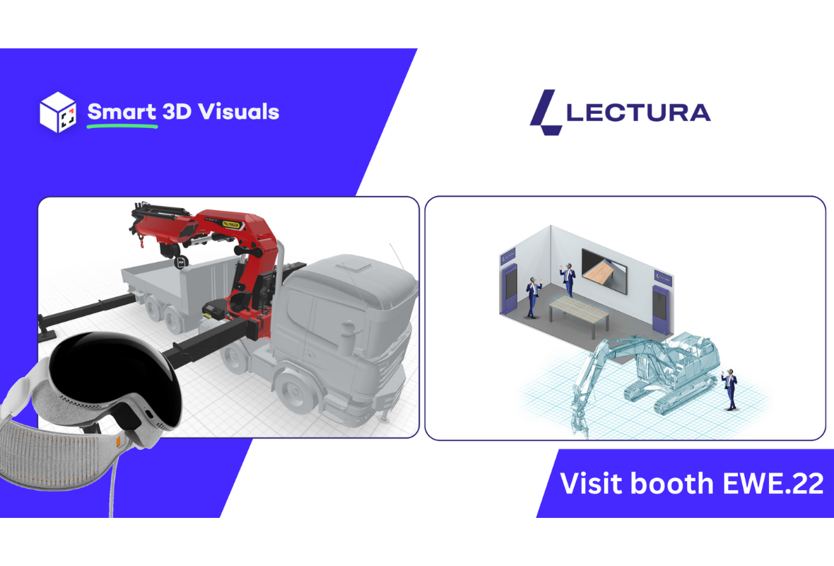Visit LECTURA's booth EWE.22 - come discuss heavy machinery insights with us!