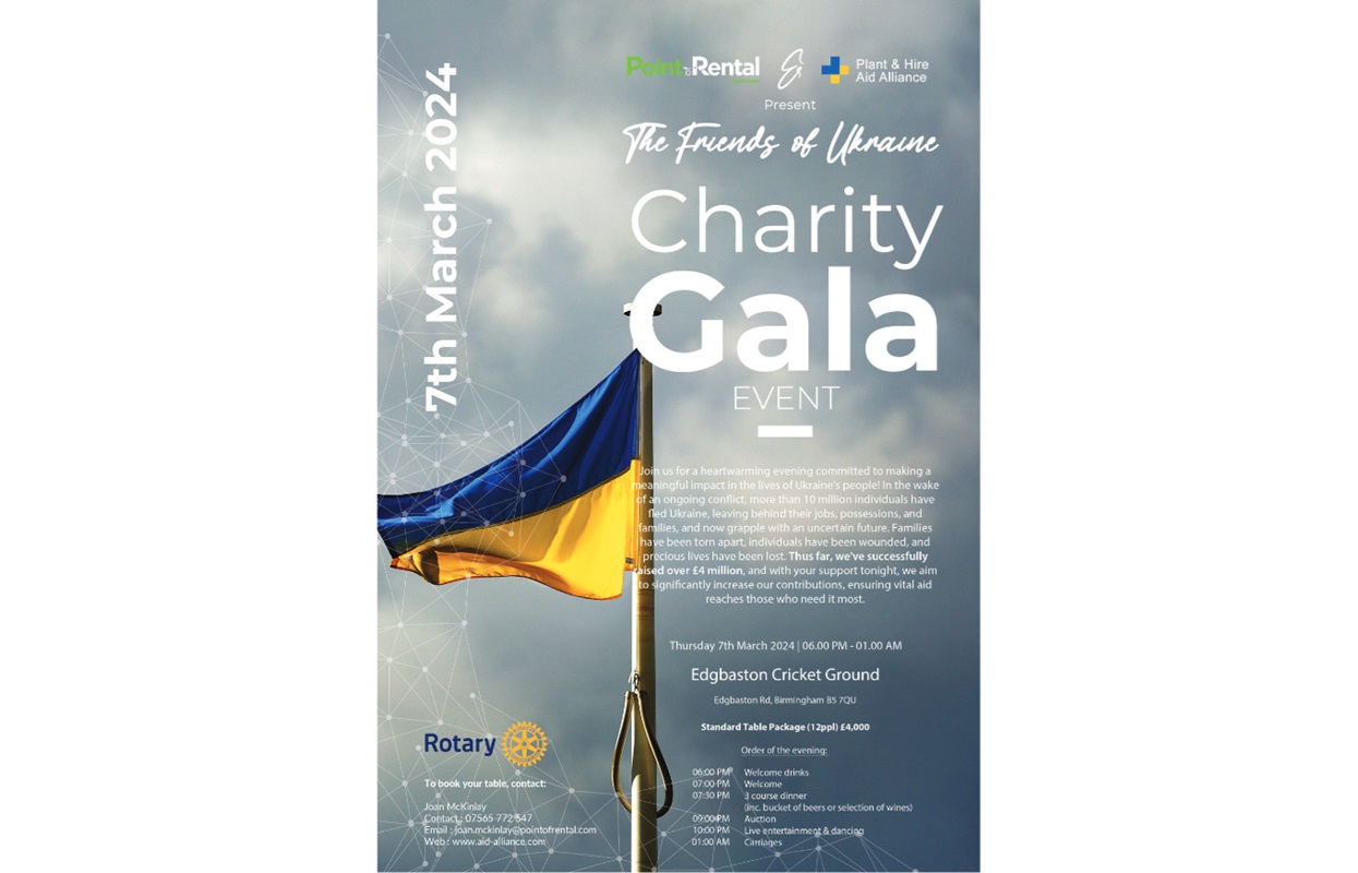 Friends of Ukraine Charity Gala Dinner – Thursday, March 7th 2024