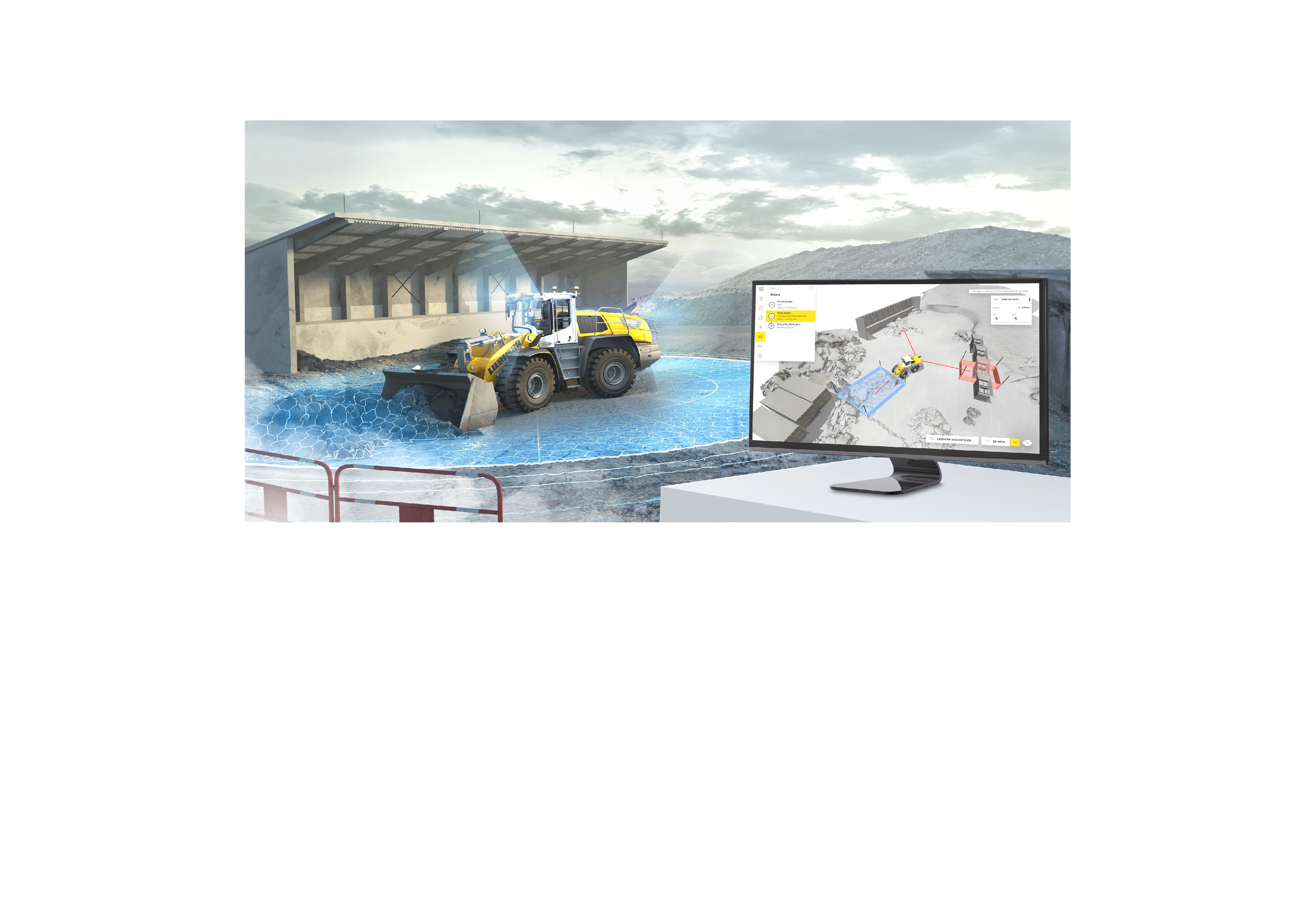 Liebherr autonomous operations