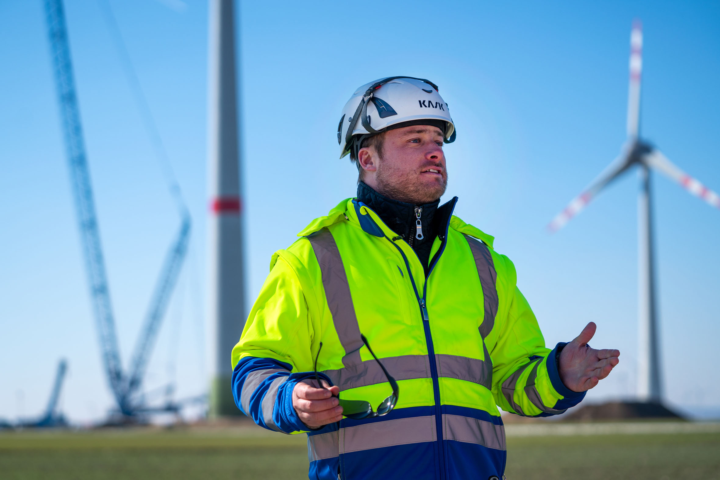 A matter of routine – Jan Kürner, a Supervisor at Felbermayr operated the group’s first LR 11000 for a long time himself.