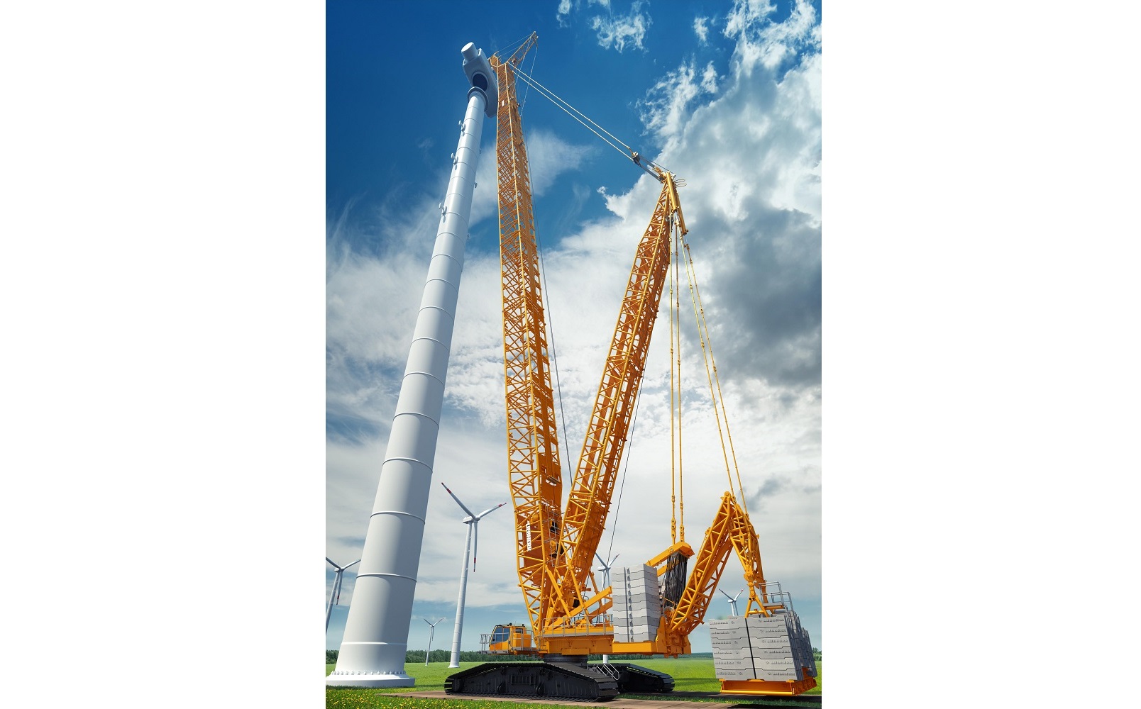The new LR 1700-1.0 sets new standards in the crawler crane class between 600 and 750 tonnes.