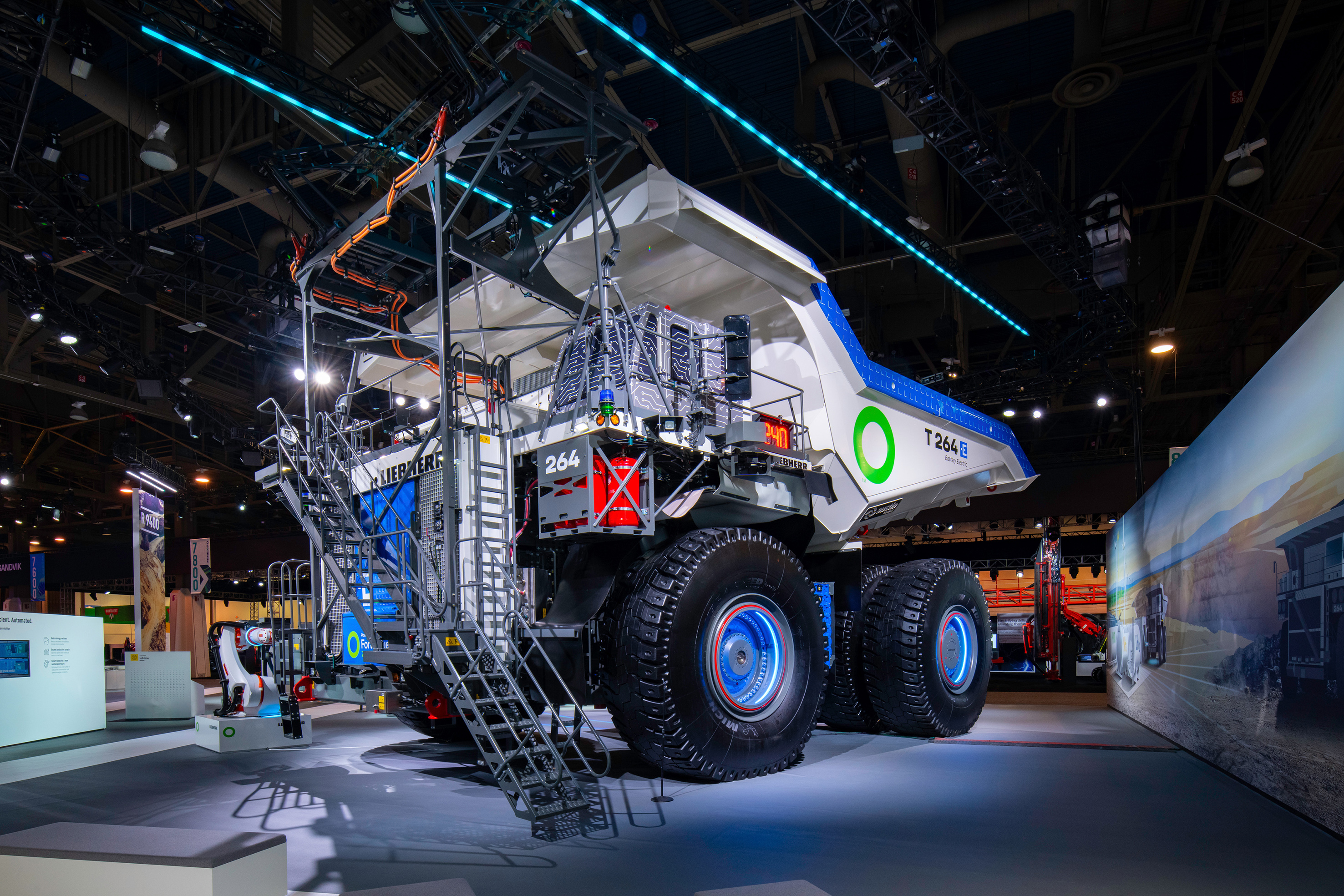 Liebherr T 264 mining truck