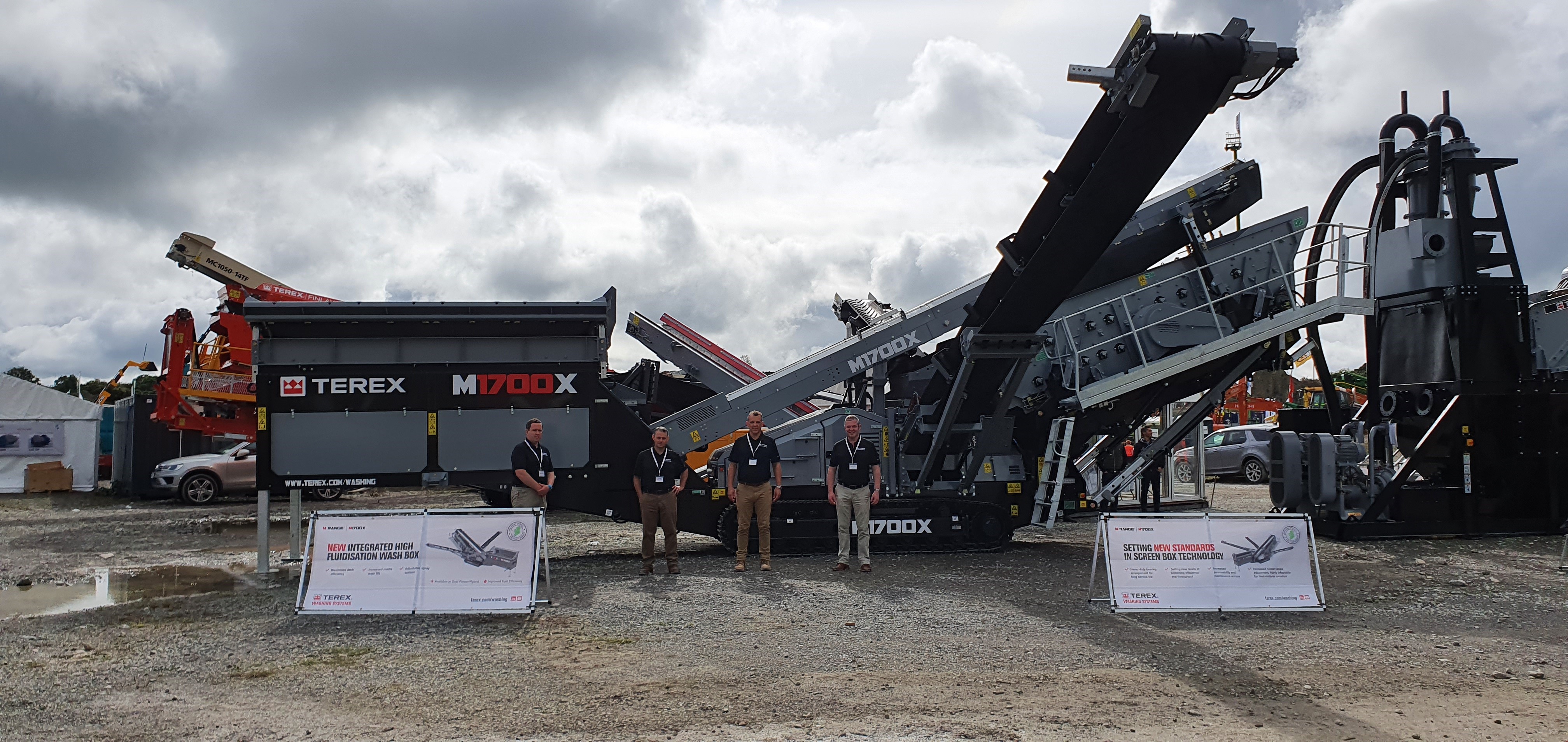 Terex Washing Systems Launch M1700X at Ireland’s CQMS