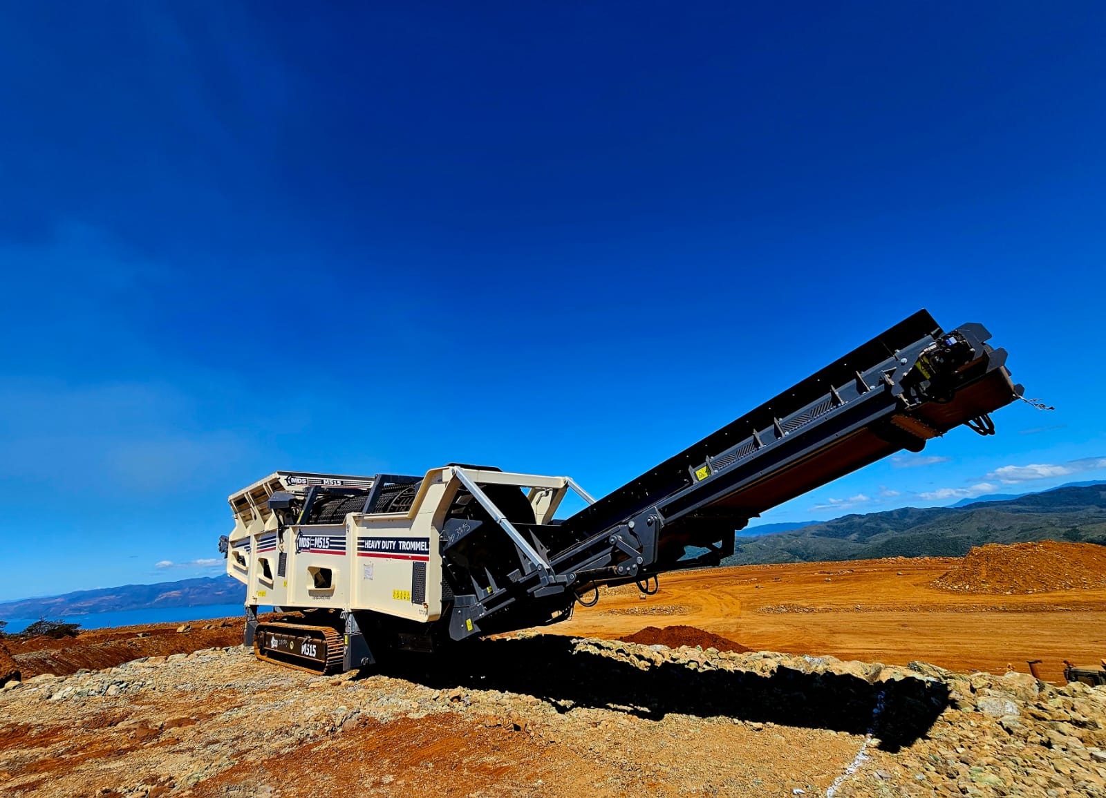 The flagship M515 trommel will be showcased in Crusher Alley, where visitors can see the machine operating in real time