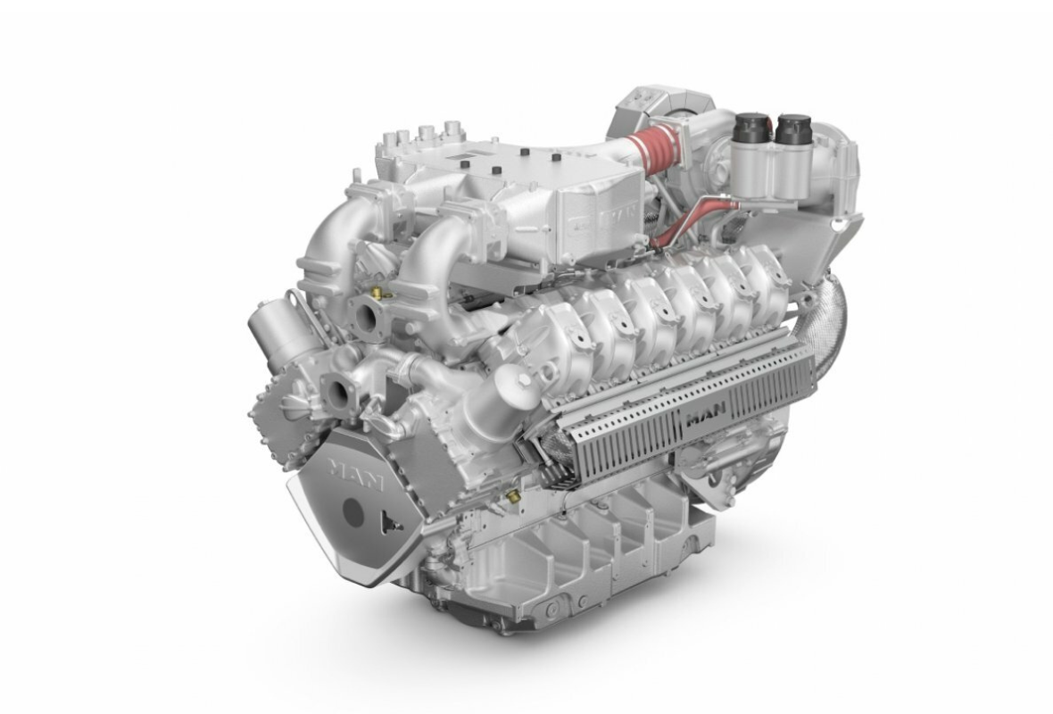 MAN E3872 gas engine