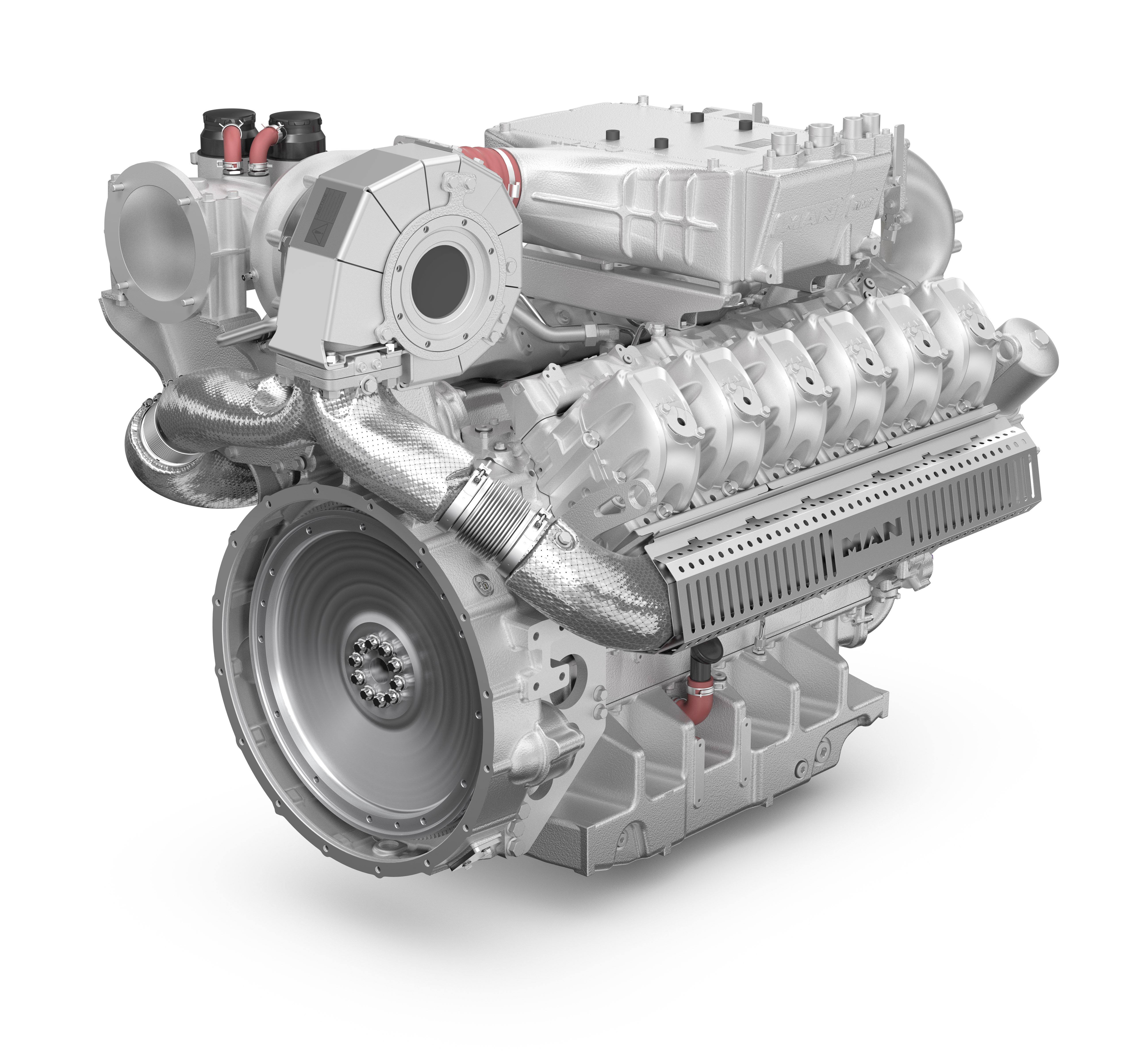New MAN E3872 gas engine with 44.0% efficiency and 735 kW power 