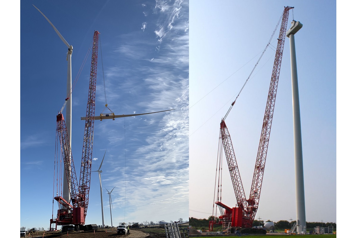 Manitowoc crawler cranes deliver strong performance to wind farm builder IEA Constructors 