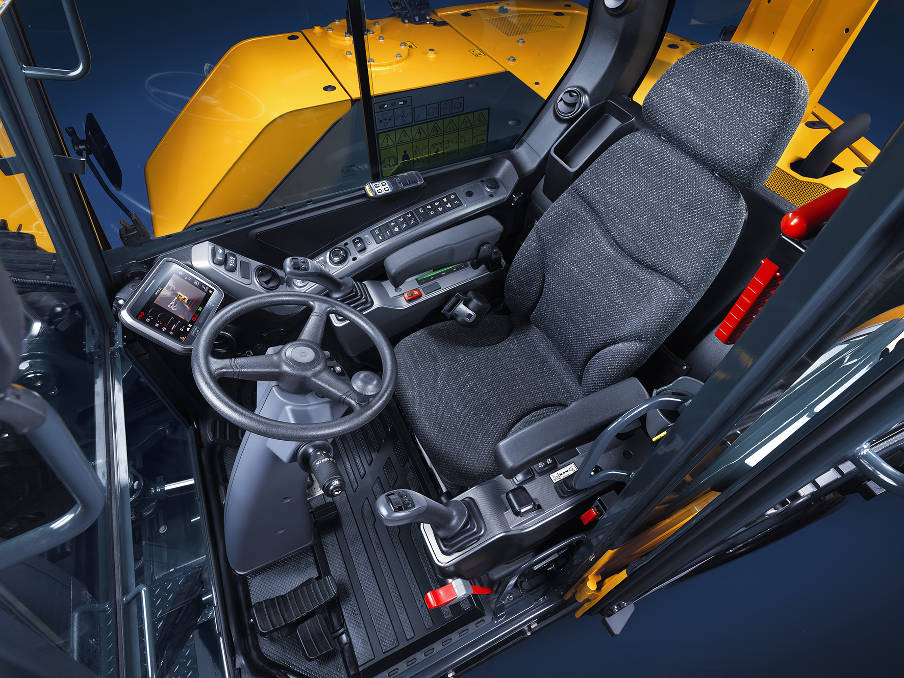 The operator's cabin of H