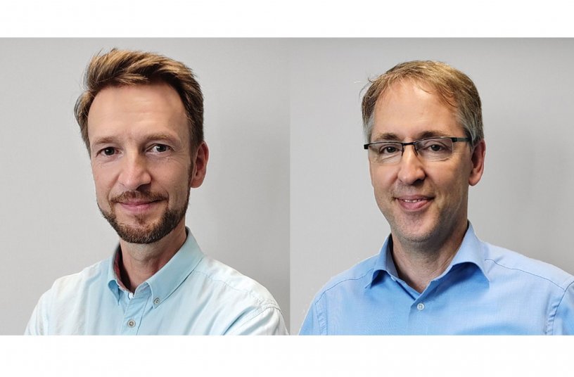 Project Manager Matthias Urban from Doka and Group Leader Markus Mühlnickel from Doka. <br> Image source: Doka