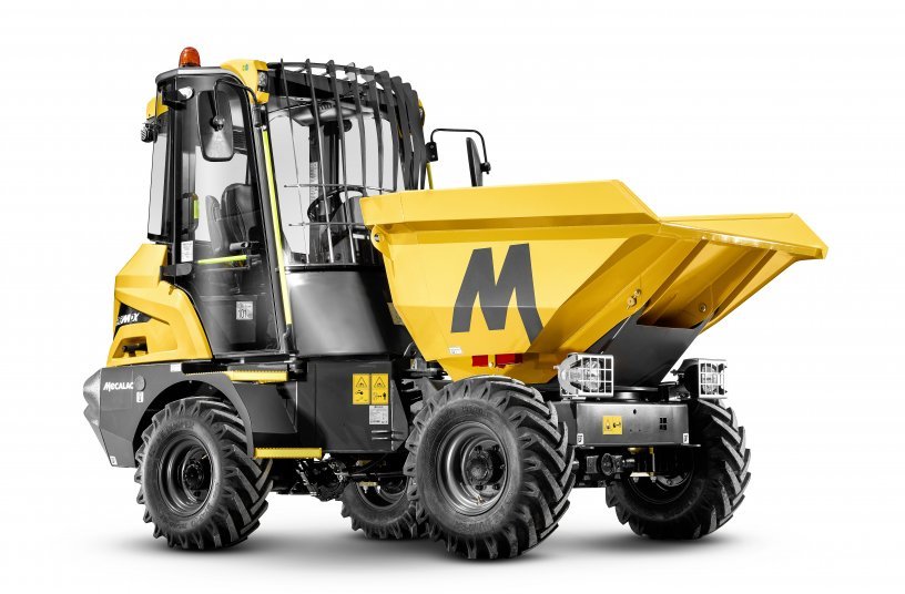 Neuer Mecalac- Baustellenkipper mit Kabine 3.5MDX ©Sémaphore
