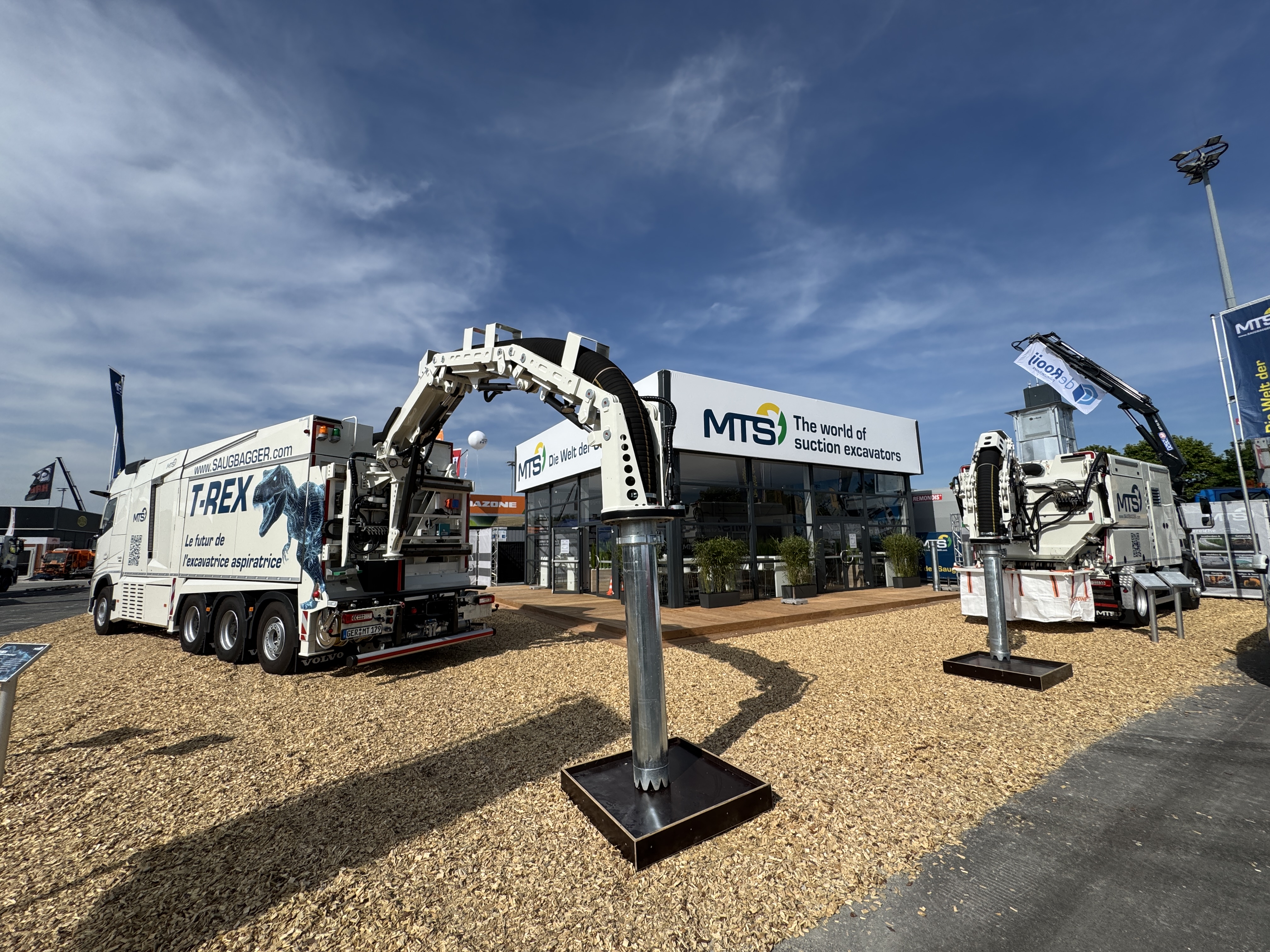 The T-Rex prototype is being continuously refined based on feedback from field trials.