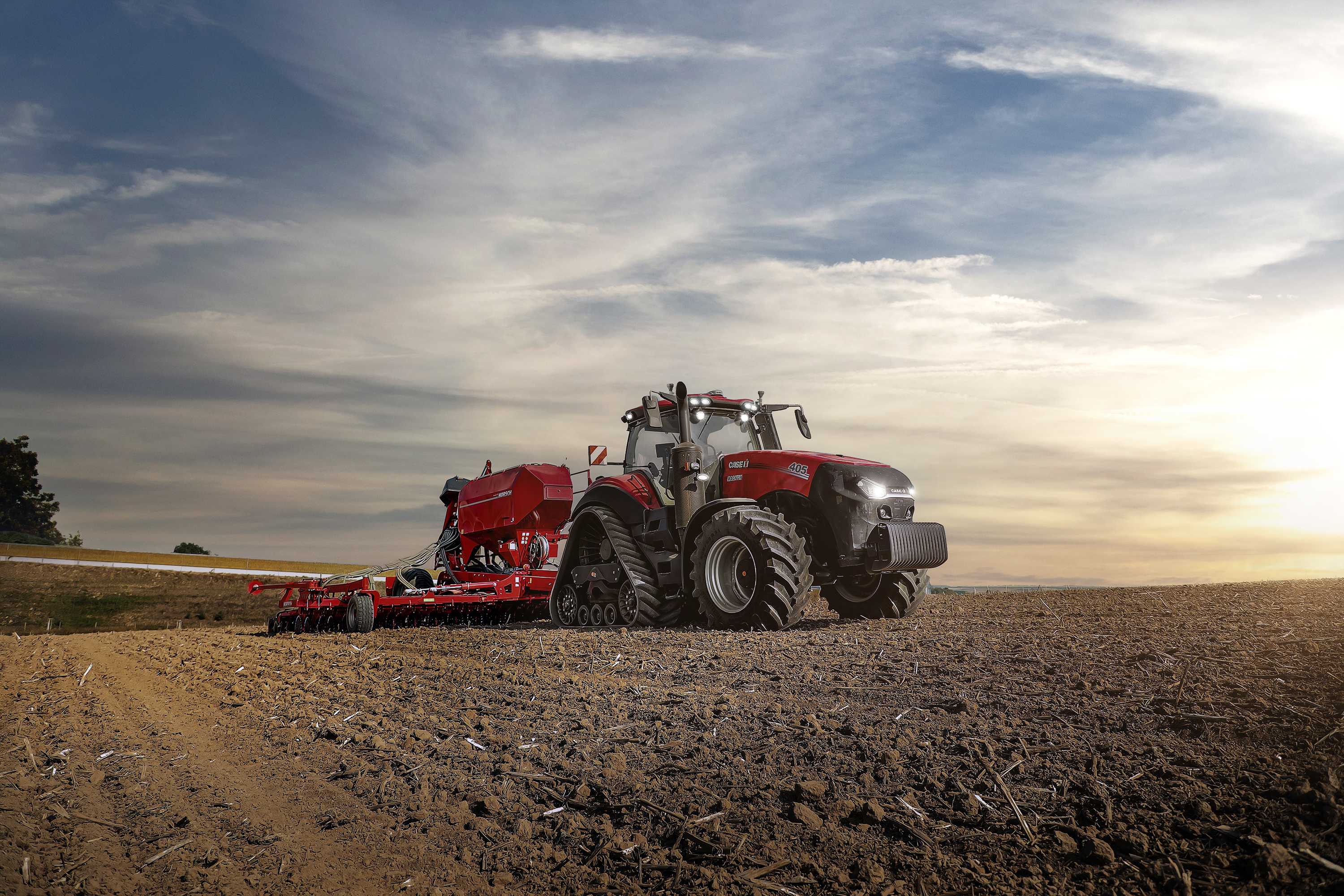 More power, enhanced features and simplified technology for Case IH Magnum tractors