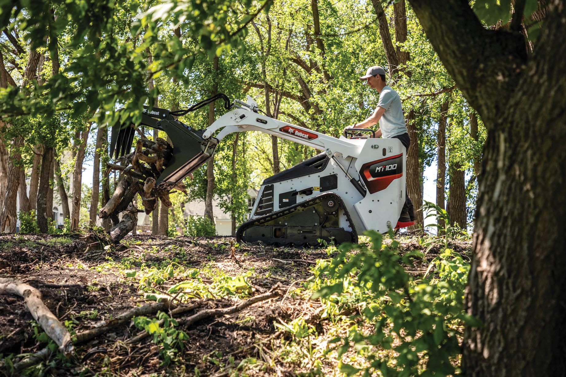 Bobcat Launches New MT100 Mini Track Loader