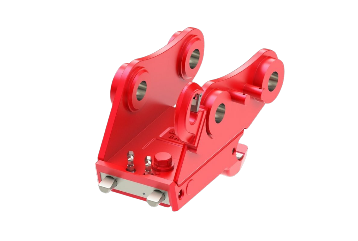 Active under tension: The double-acting cylinders ensure a permanently stable locking mechanism and reduce movement in the system.