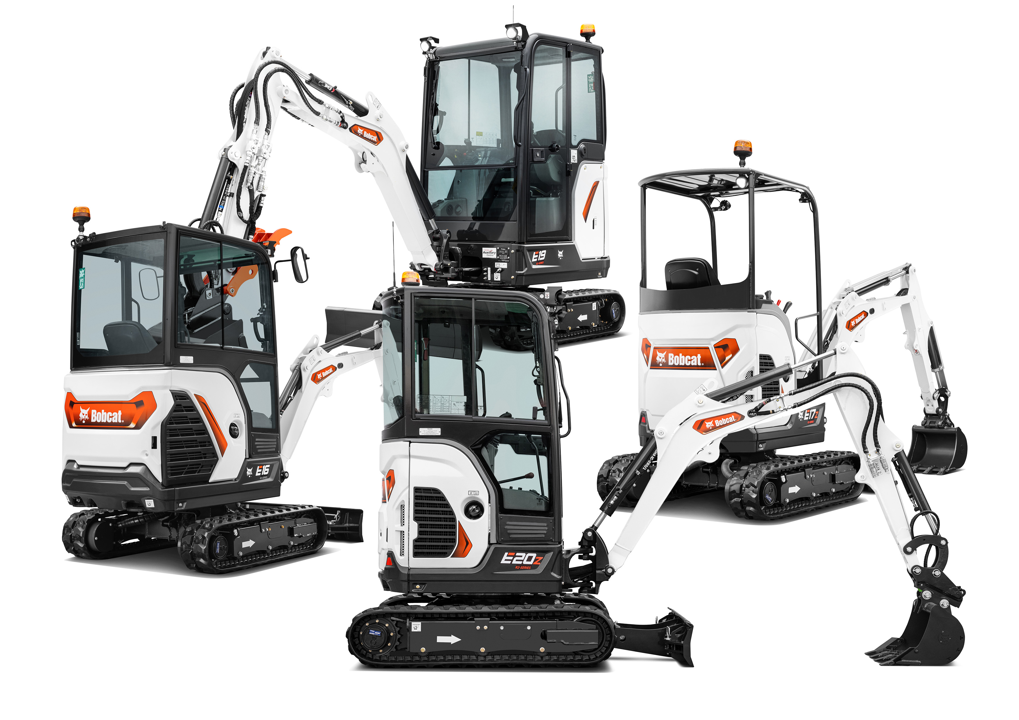 New Bobcat 1-2 t Mini Excavators