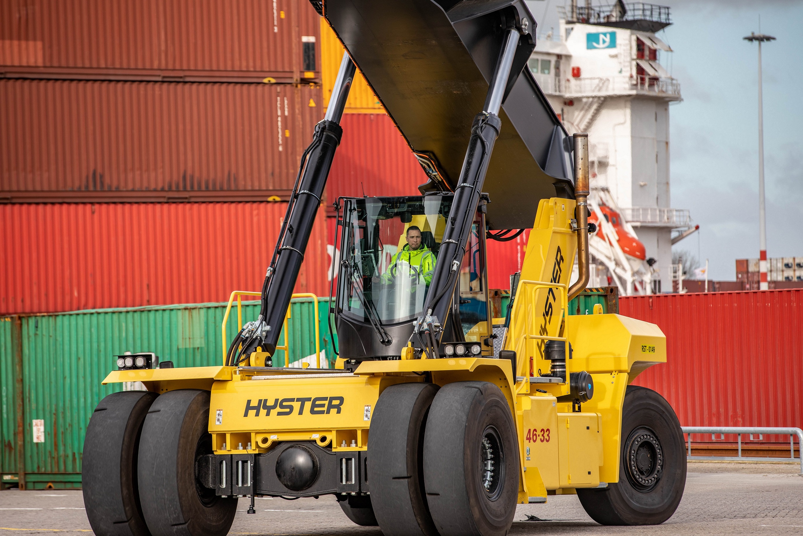 New Cabs and Engines for Largest Hyster Big Trucks
