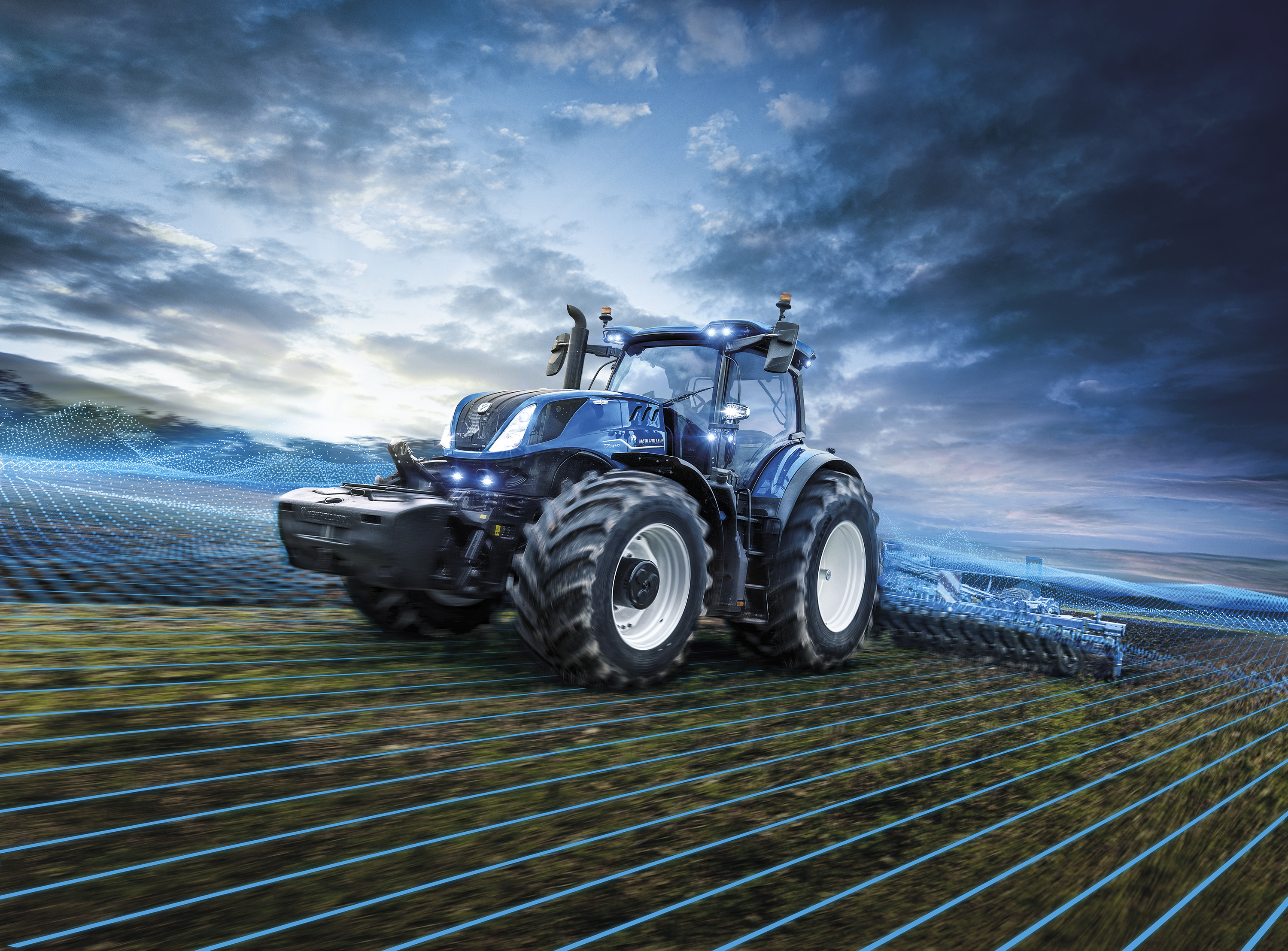 After talking to customers from a variety of farming backgrounds and from many markets the new T7 Heavy Duty with PLM Intelligence™ tractor is designed to meet today’s industry requirements. From its ease of use, compact dimensions, to the precision farming interface, and the extensive options list, whatever your work, the new T7 Heavy Duty will step up.