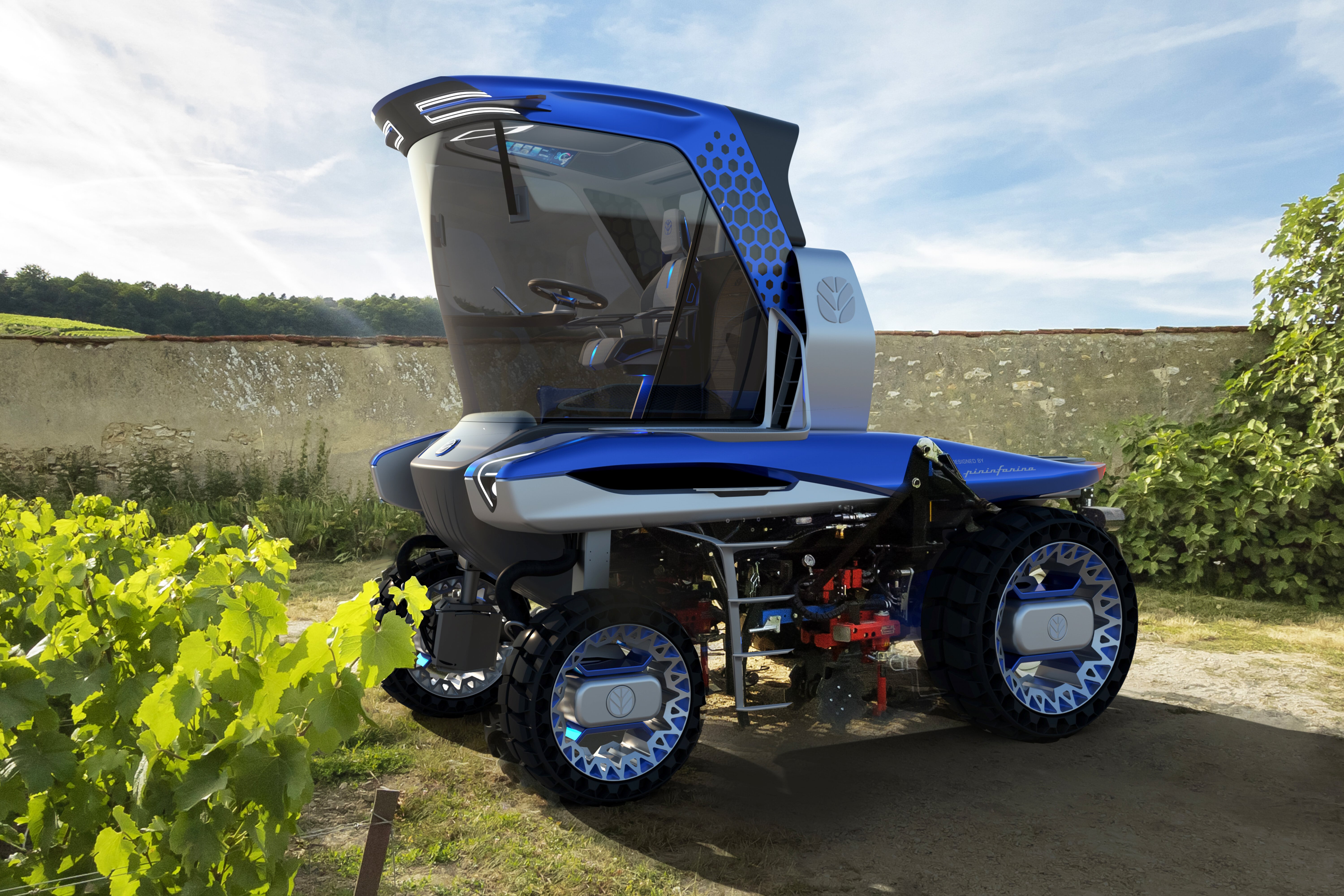 New Holland Straddle Tractor Concept