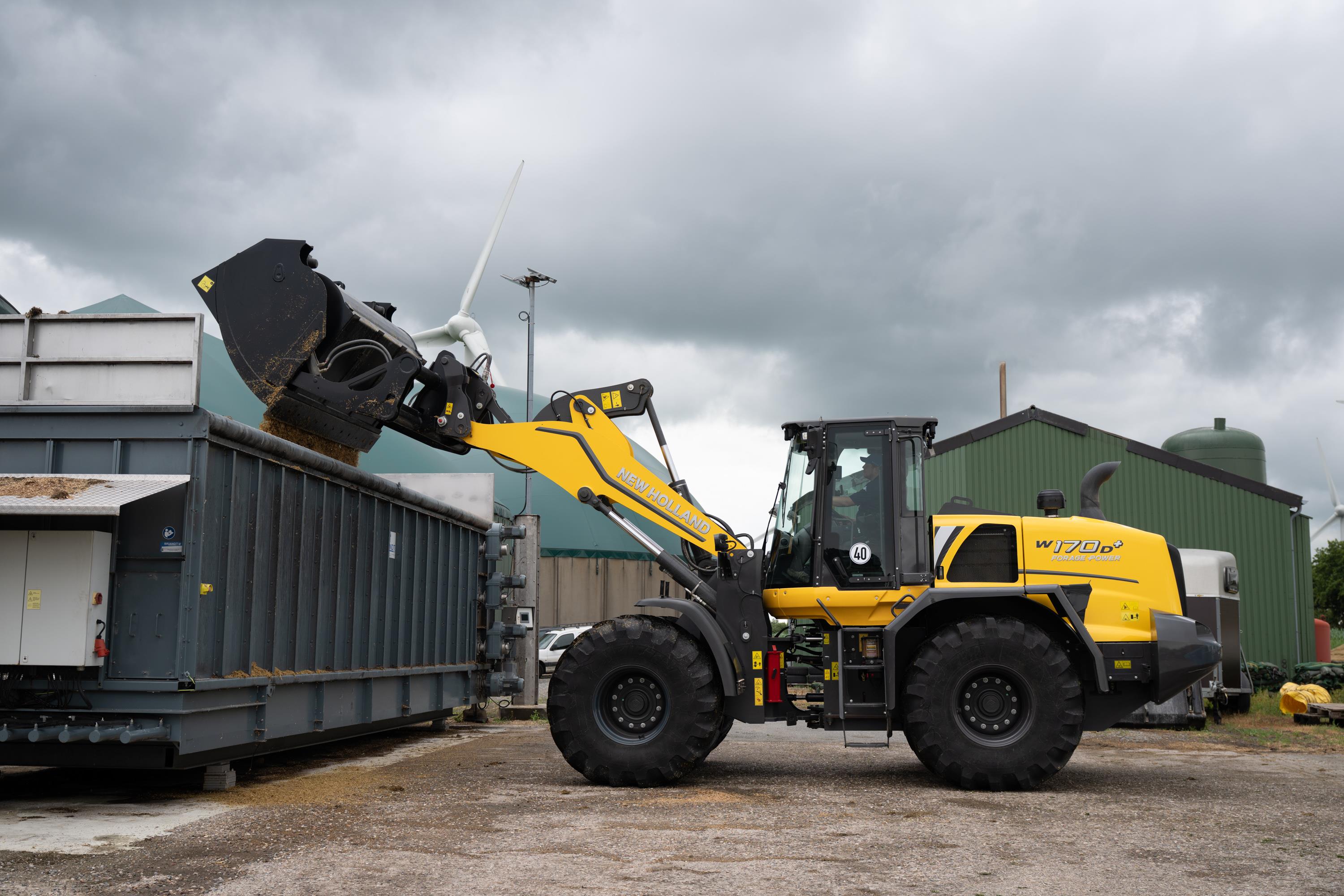 New Holland W170D Forage Power