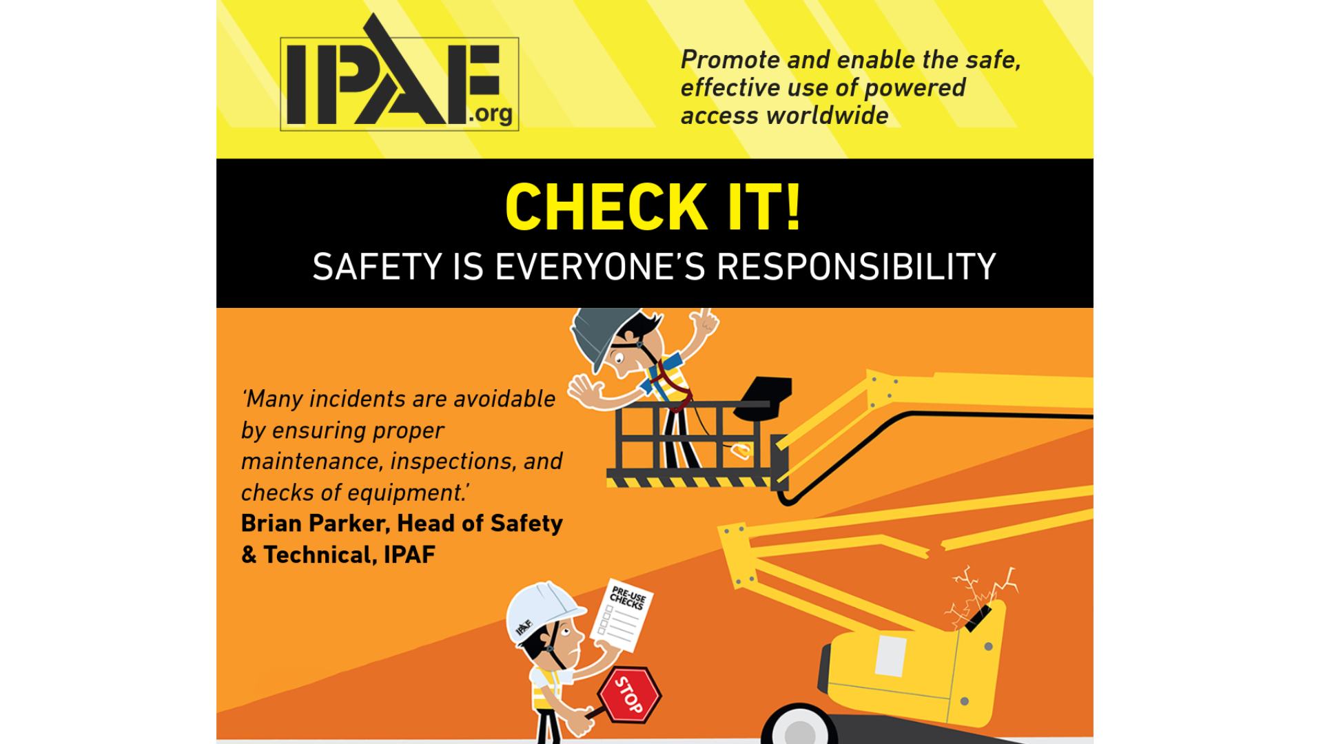 IPAF Launches 2026 Safety Campaign Emphasizing MEWP Inspections ...