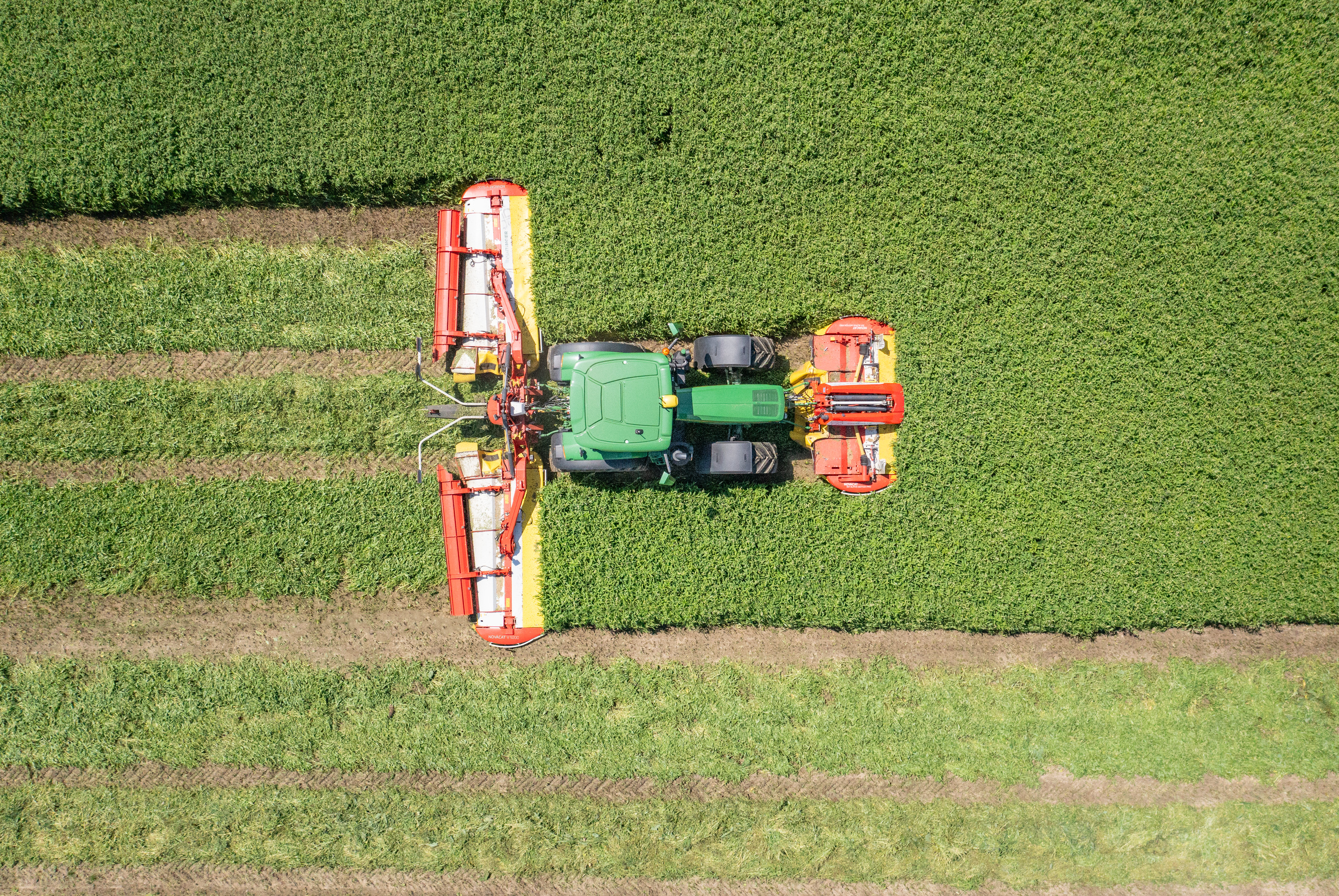 CROSS FLOW swath merging 