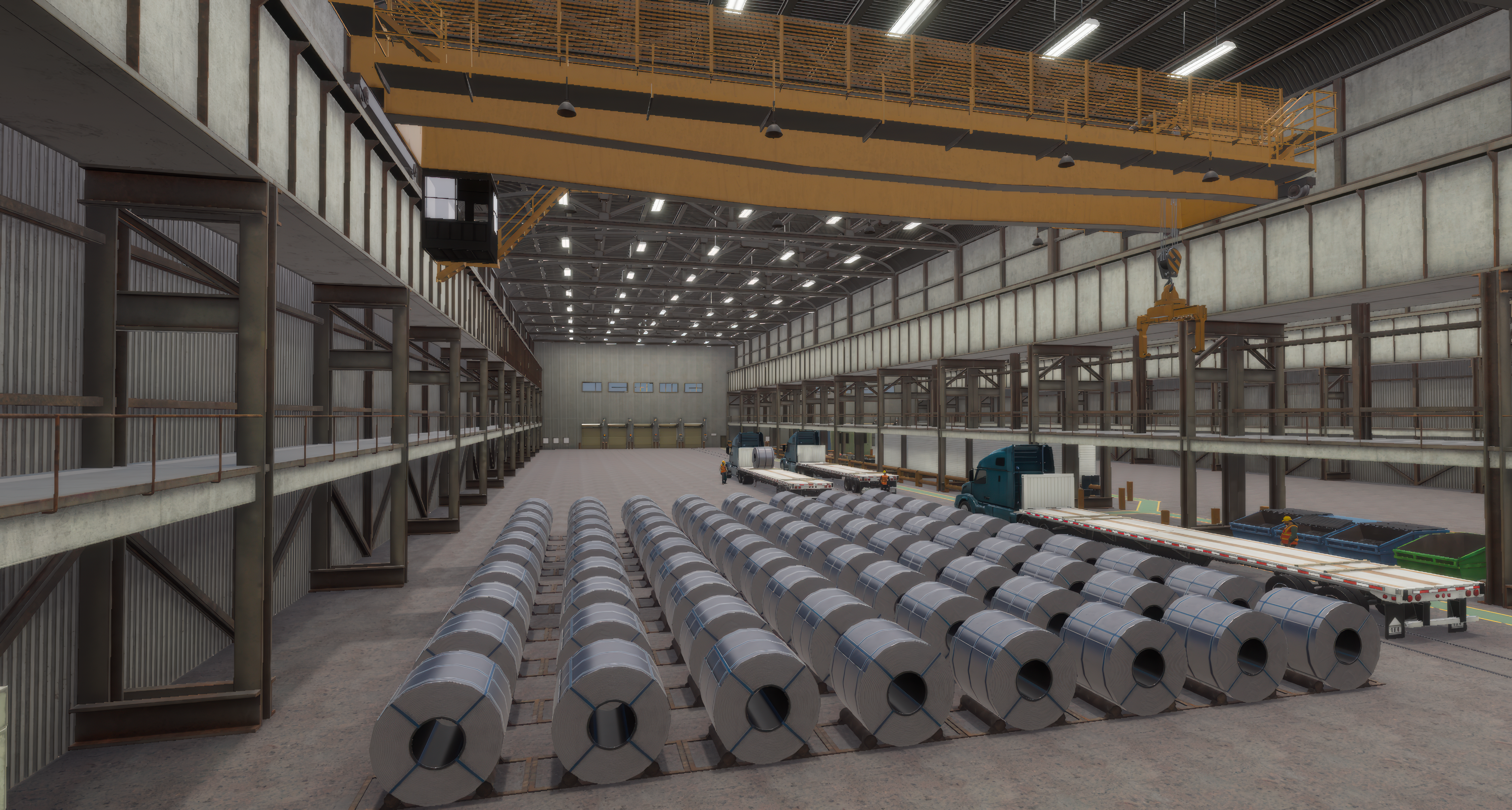 CM Labs Revolutionizes Industrial Steel Manufacturing with Intellia Overhead Crane Simulator Training Pack