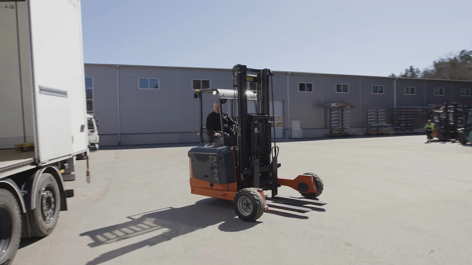 From One Job to the Next with the PALFINGER FLC 253 Truck Mounted Forklift