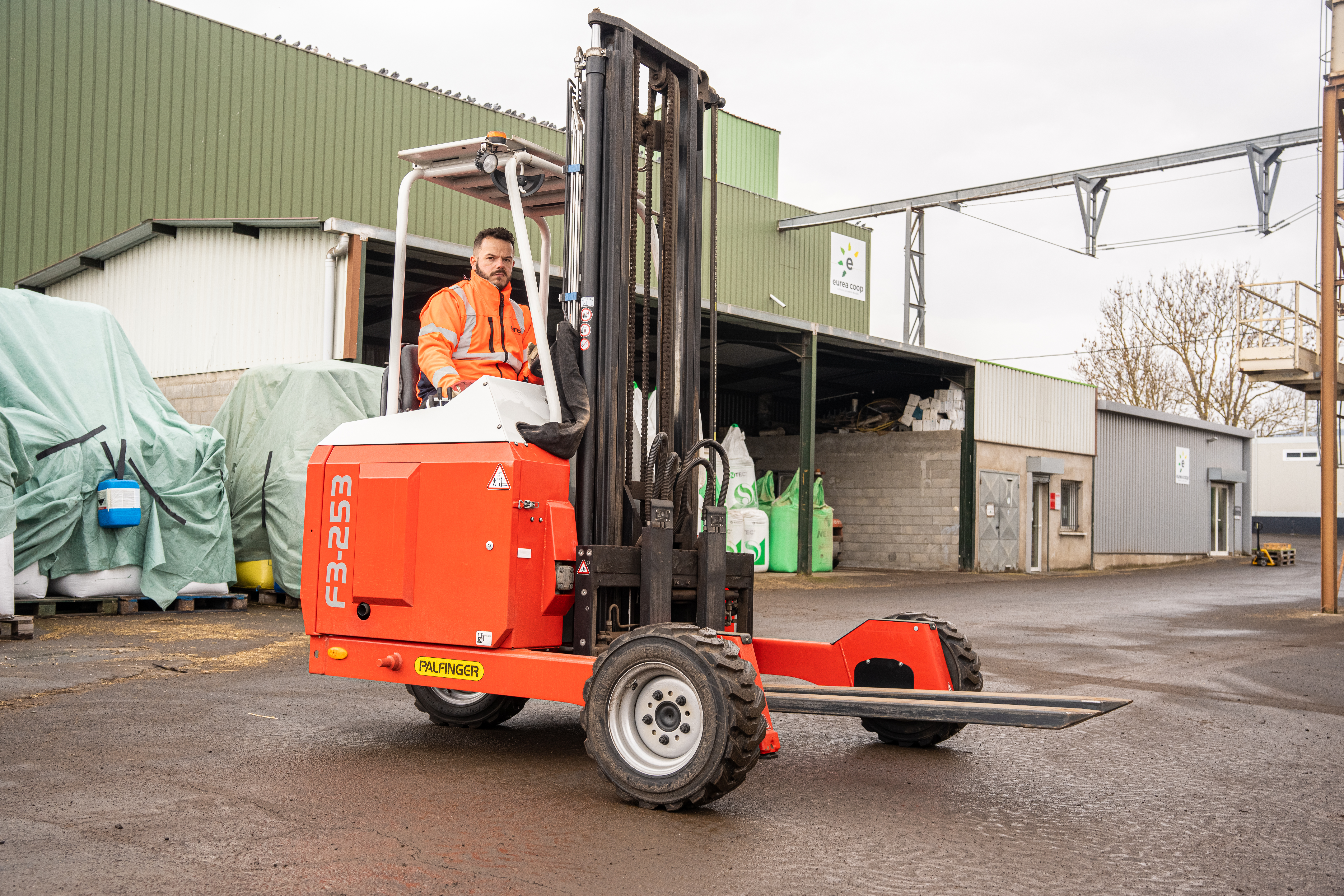 PALFINGER truck mounted-forklift